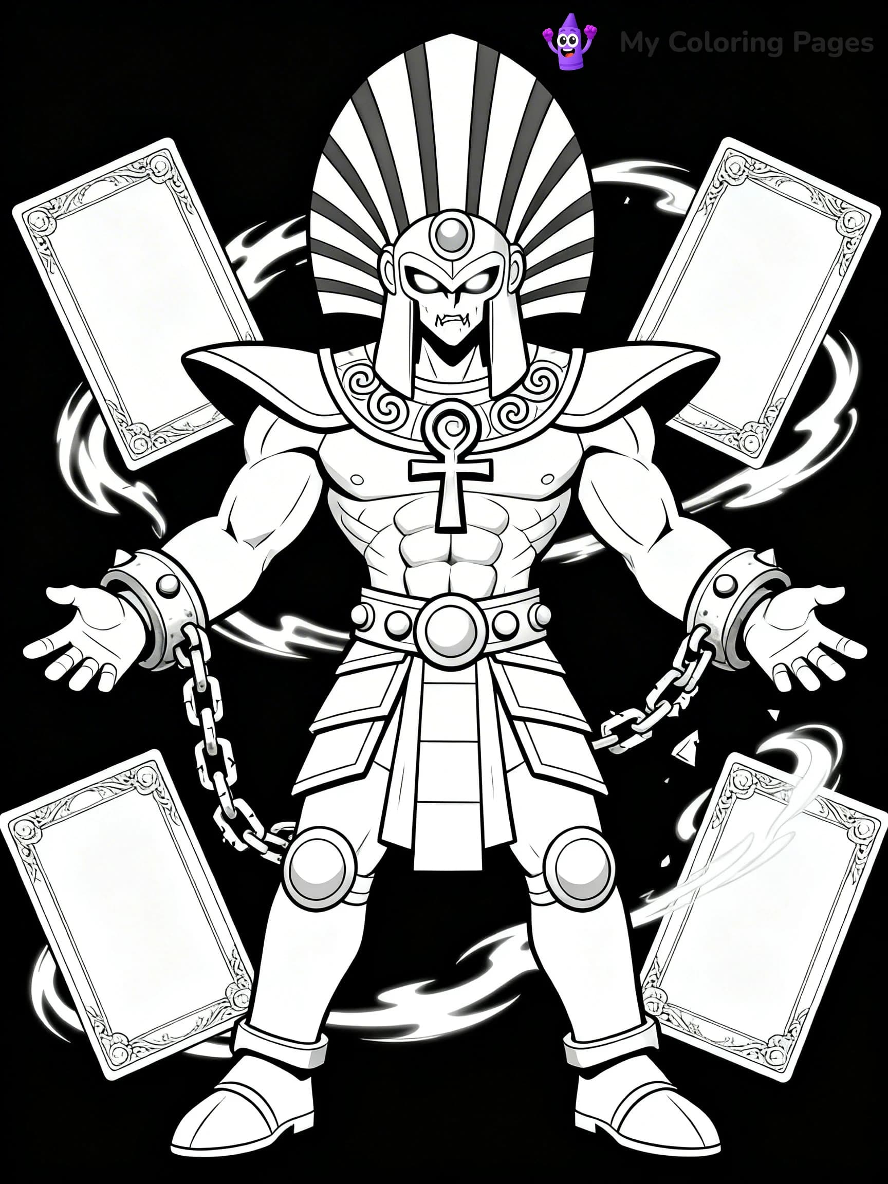 Yugioh Coloring Pages - 21