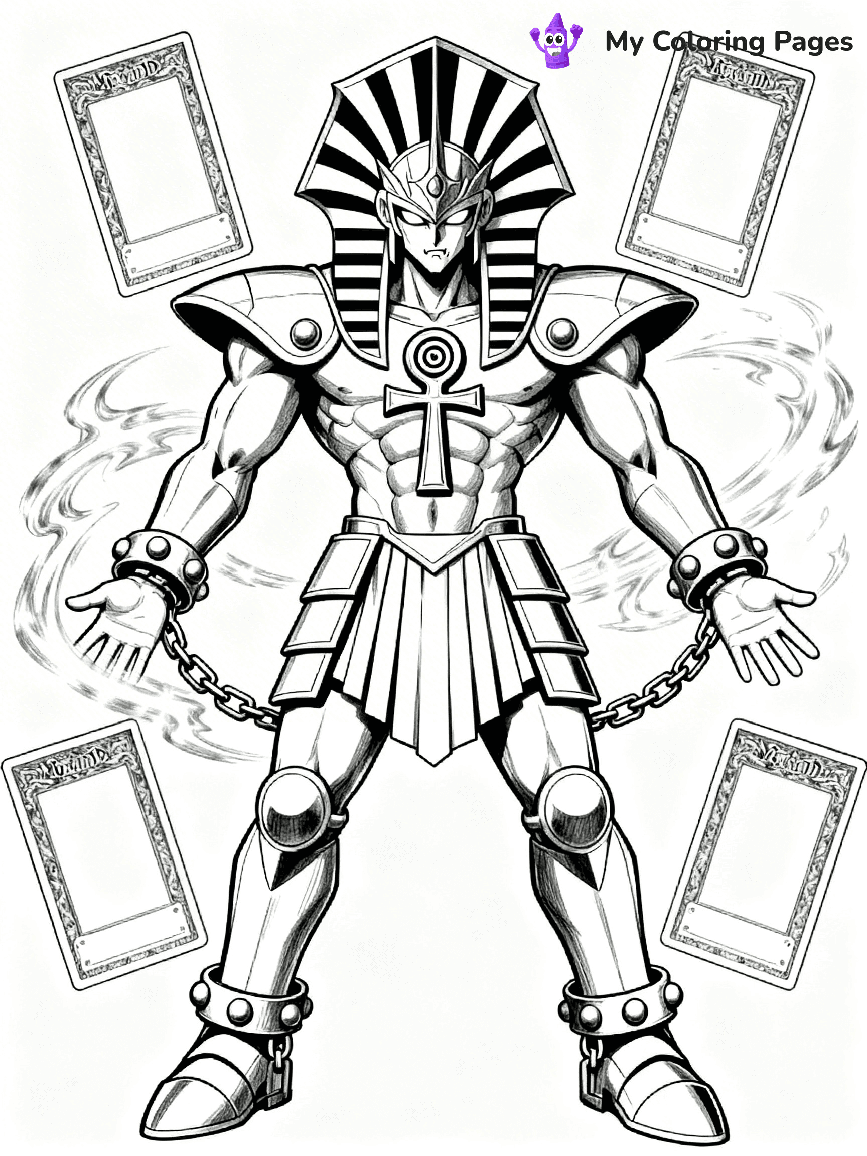 Yugioh Coloring Pages - 20
