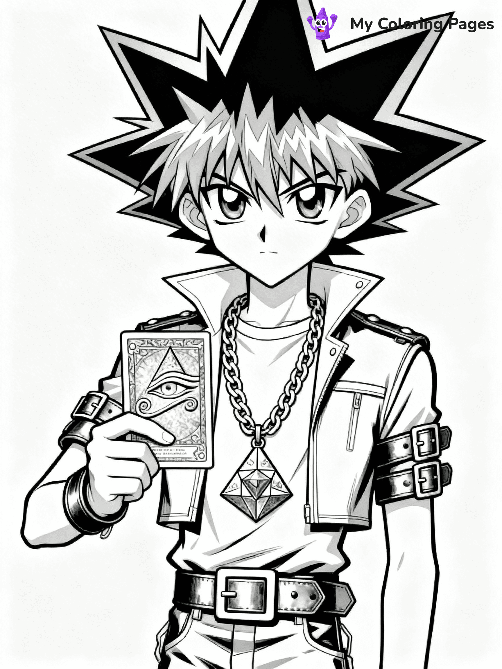 Yugioh Coloring Pages - 12