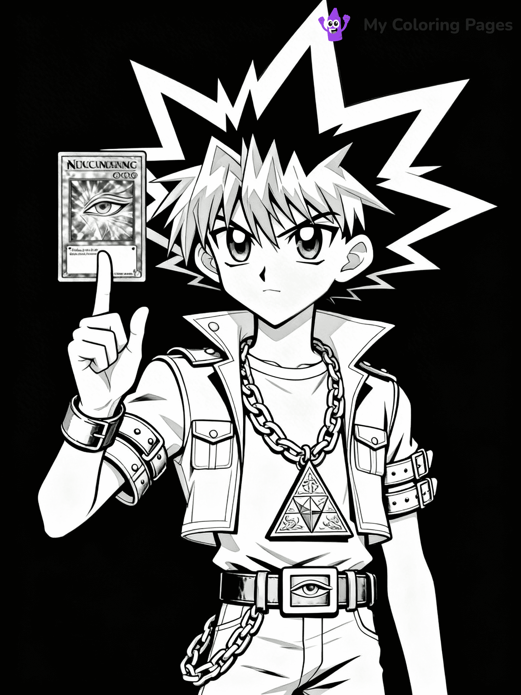 Yugioh Coloring Pages - 11