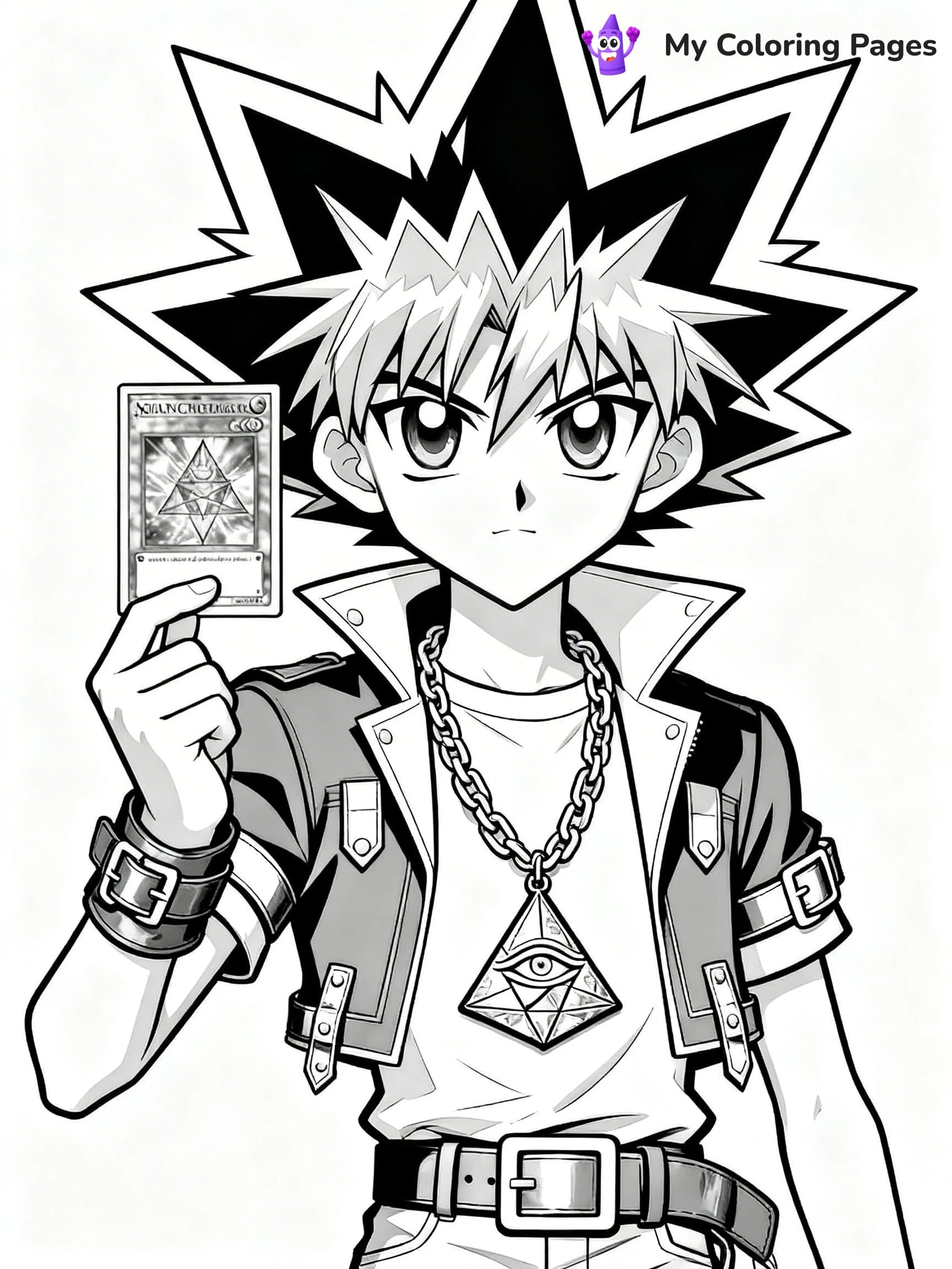 Yugioh Coloring Pages - 10