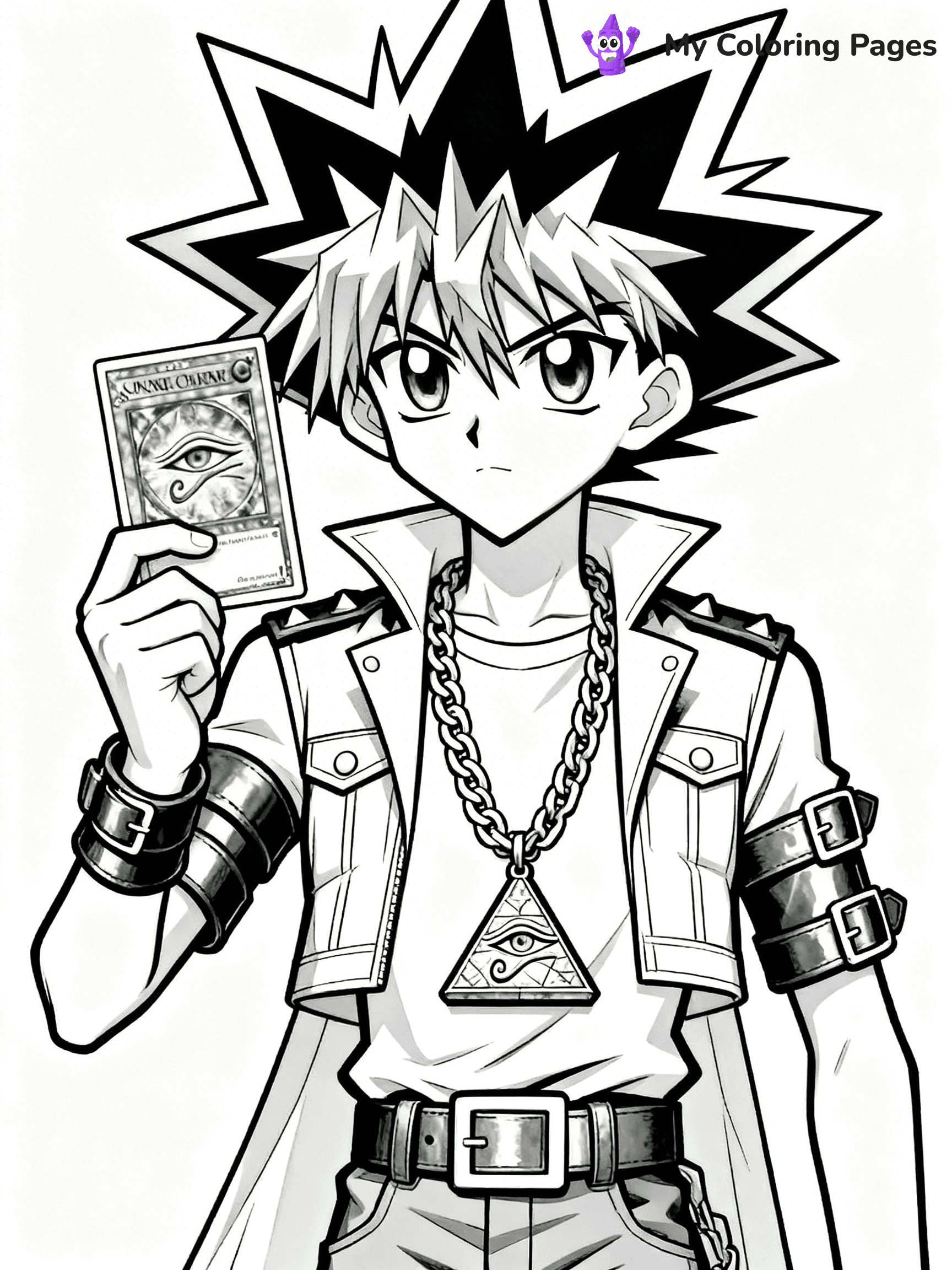 Yugioh Coloring Pages - 9