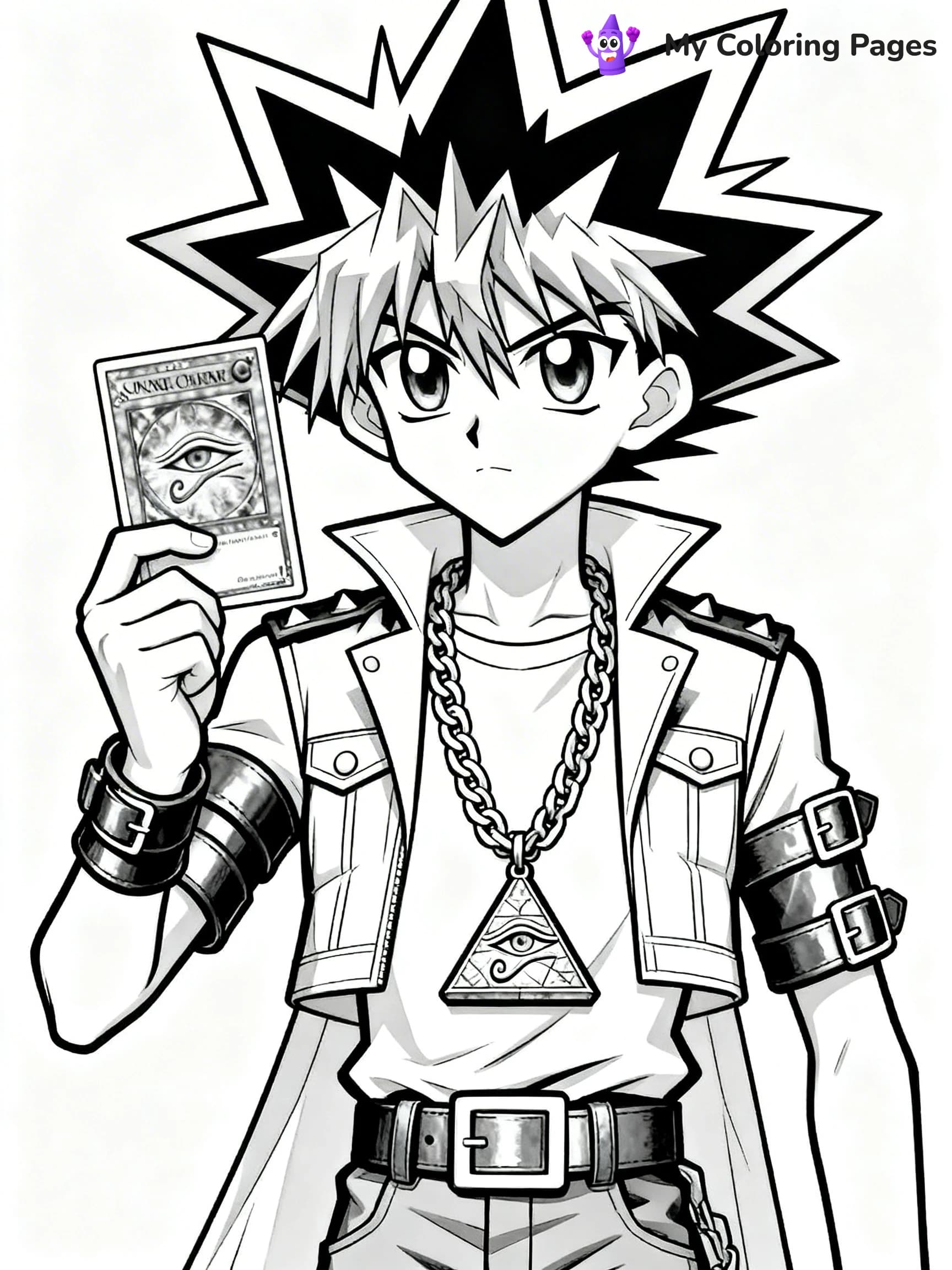 Yugioh Coloring Pages - 9