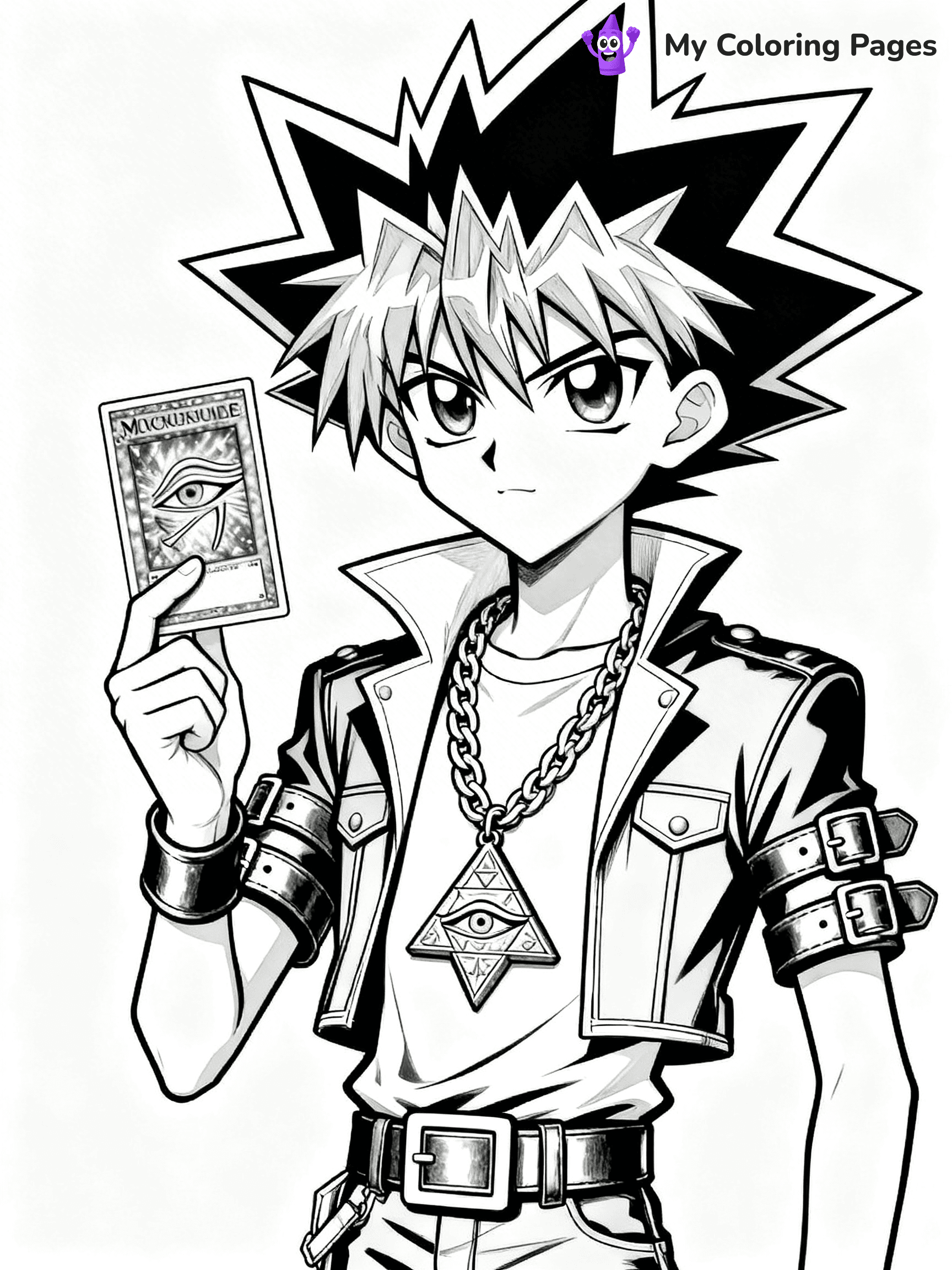 Yugioh Coloring Pages - 8
