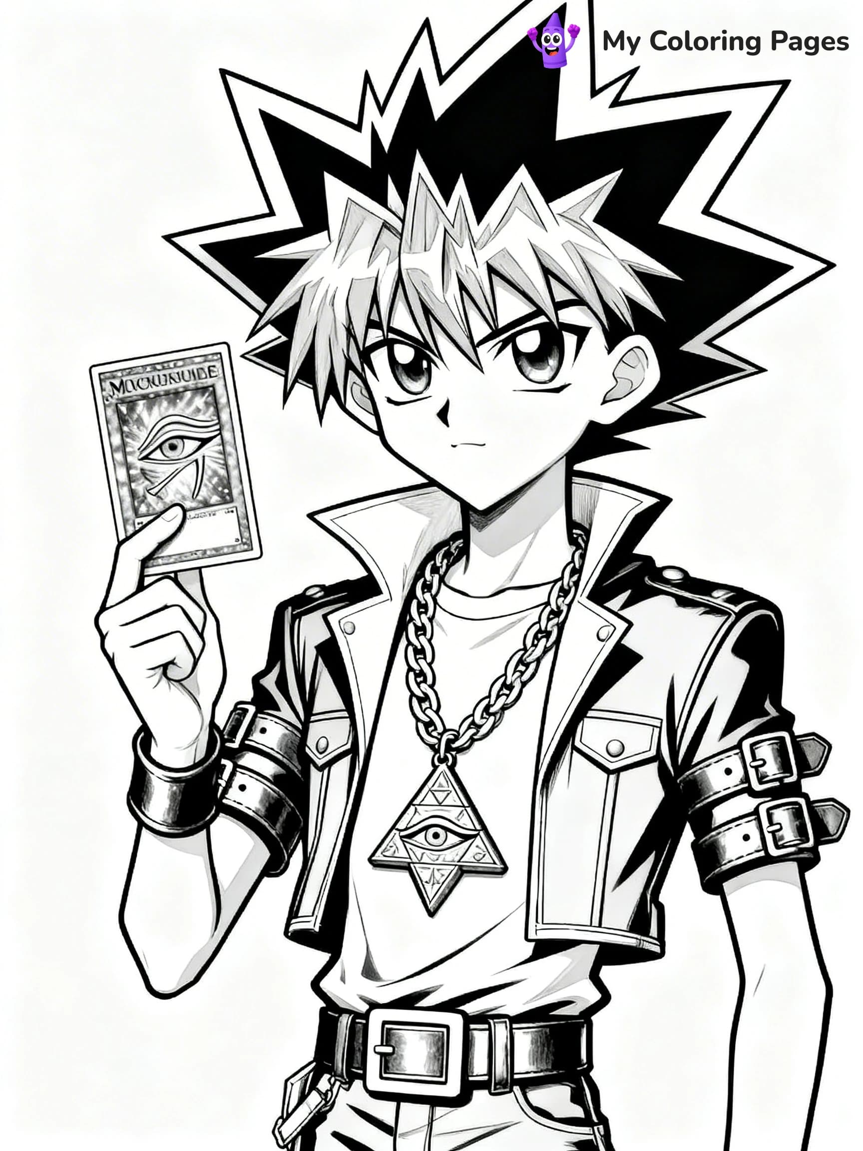 Yugioh Coloring Pages - 8