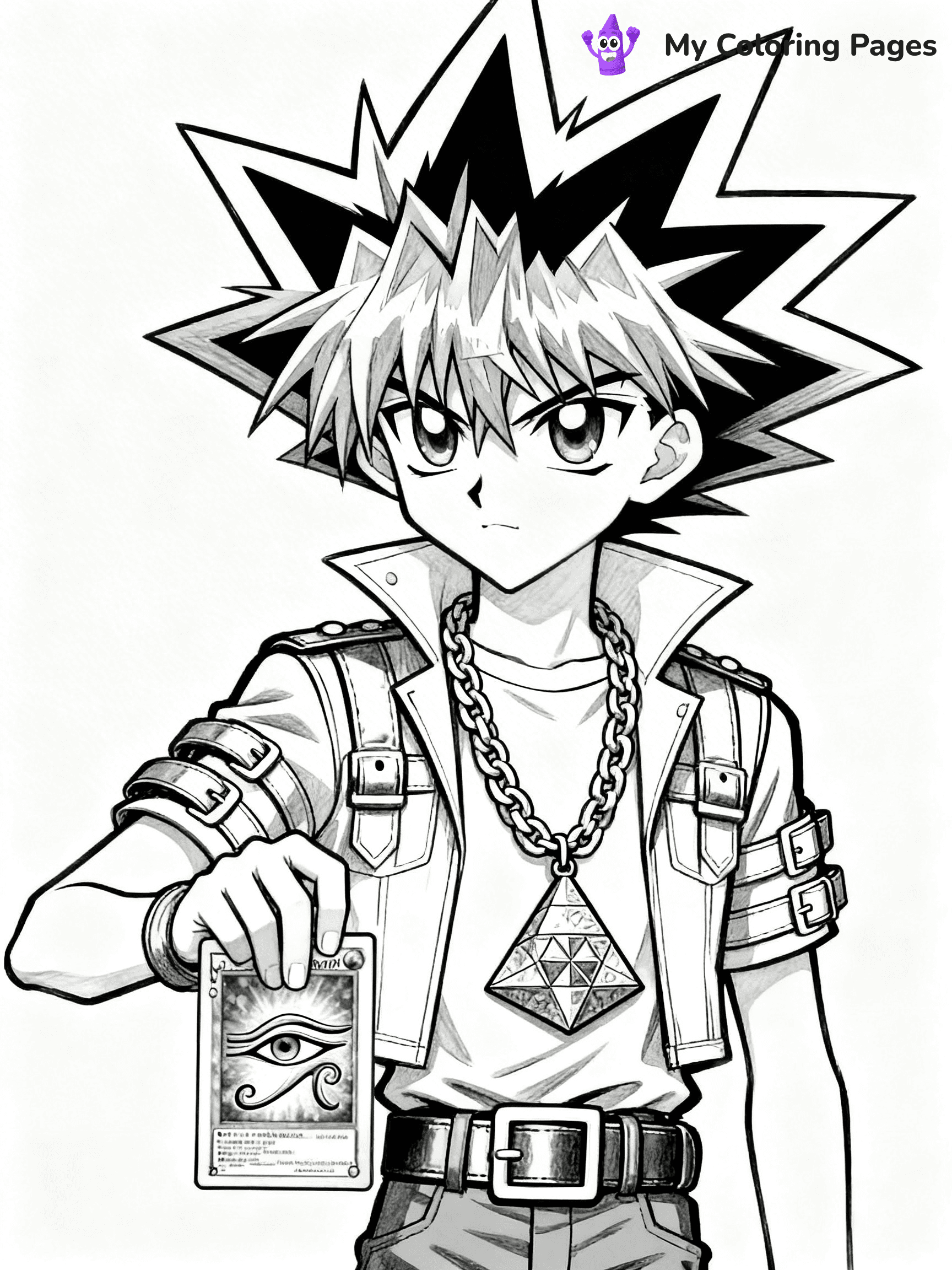 Yugioh Coloring Pages - 7