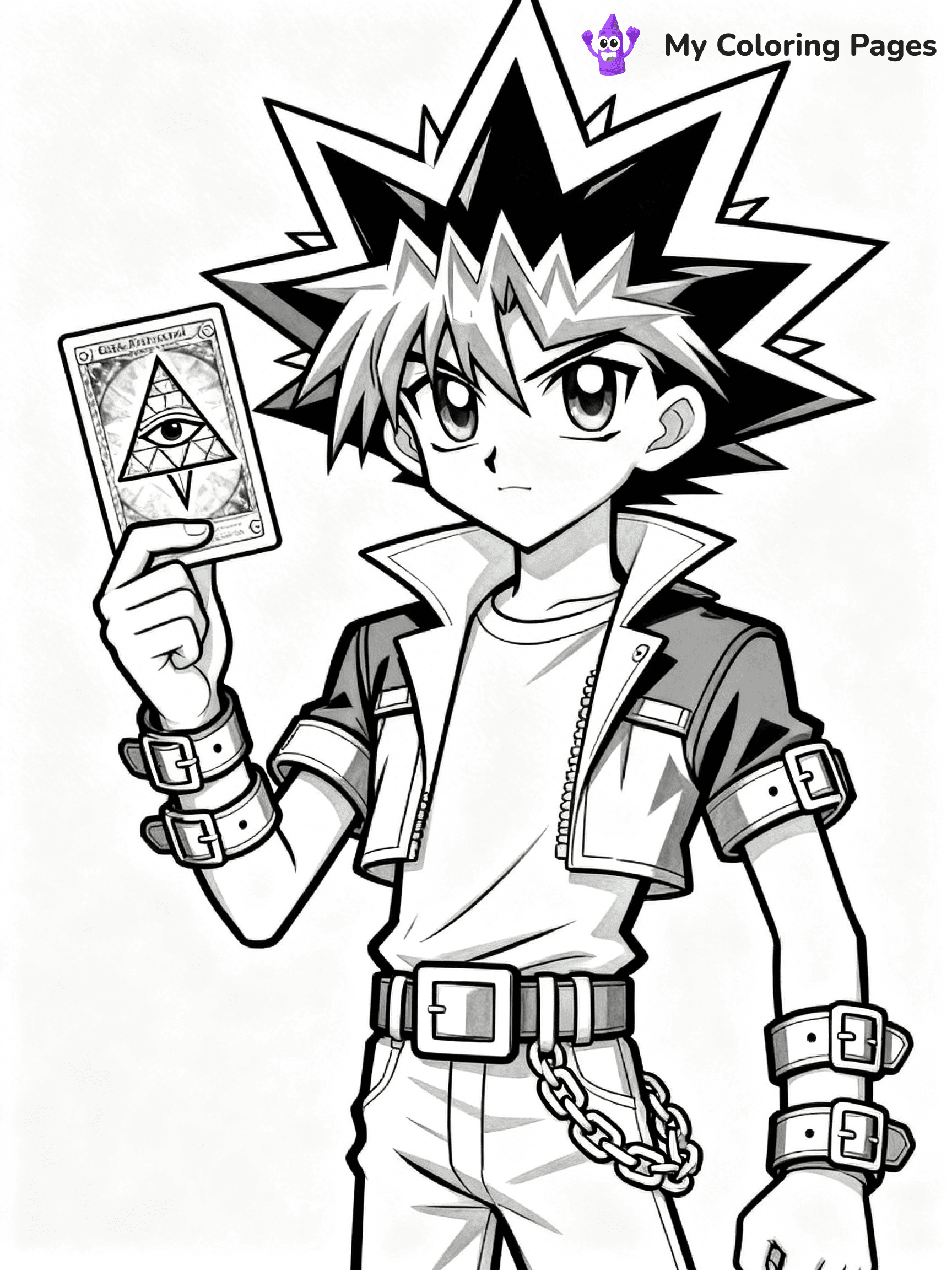 Yugioh Coloring Pages - 6