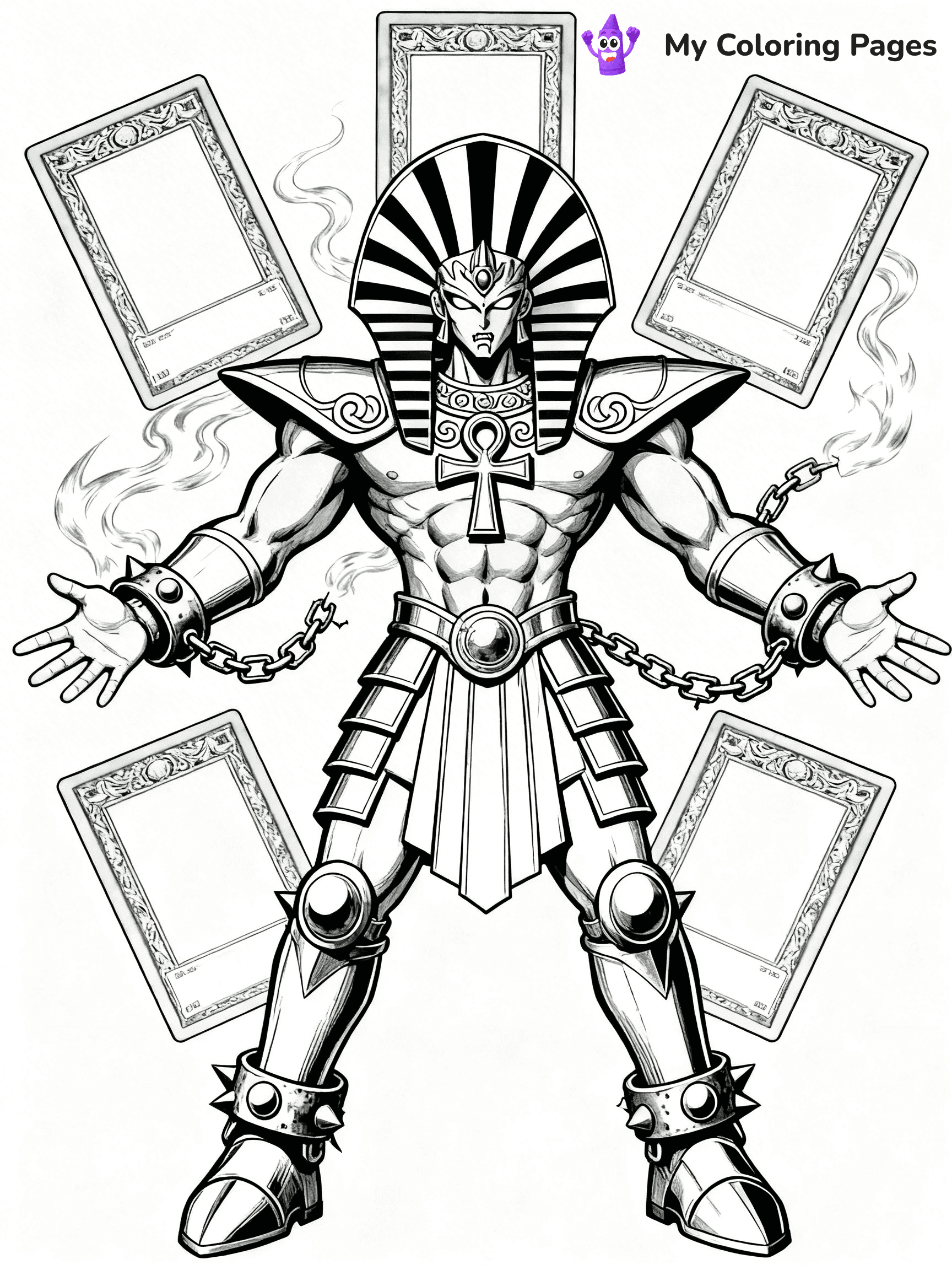 Yugioh Coloring Pages - 5