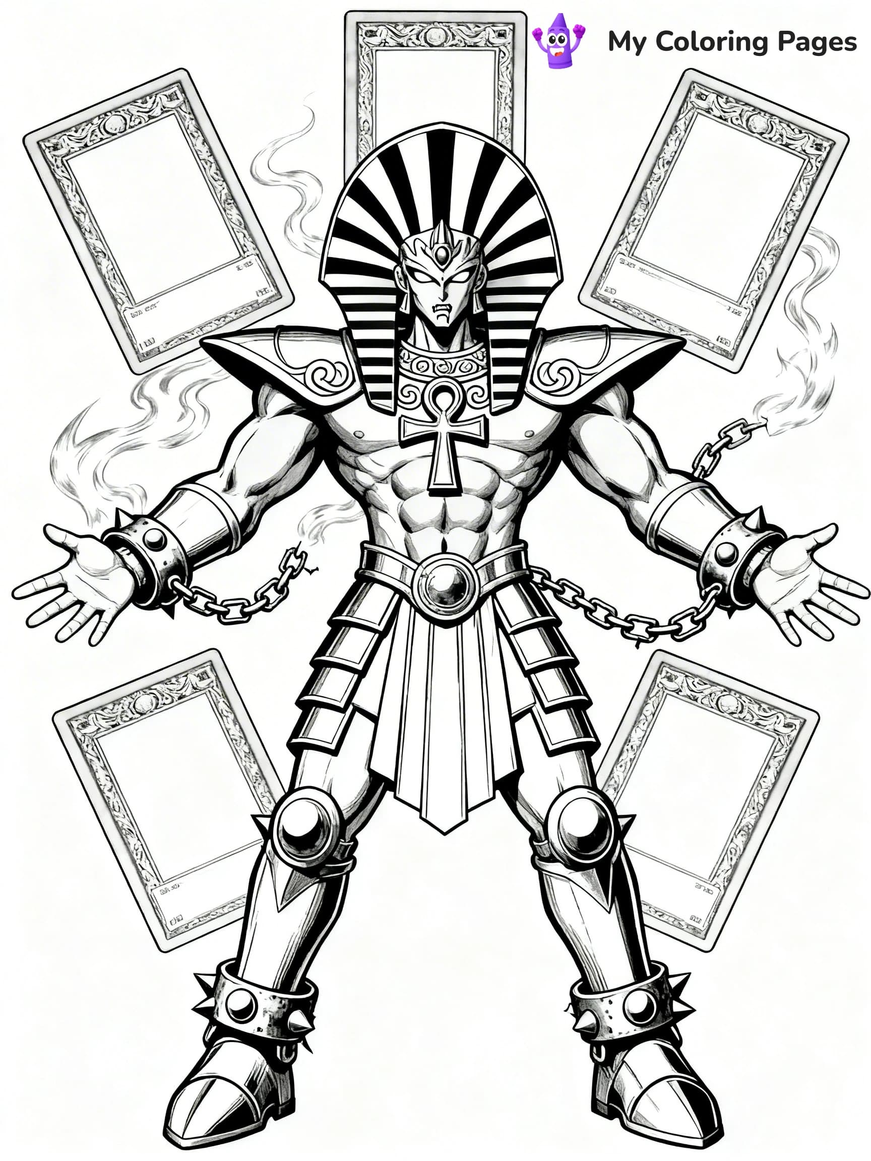 Yugioh Coloring Pages - 5