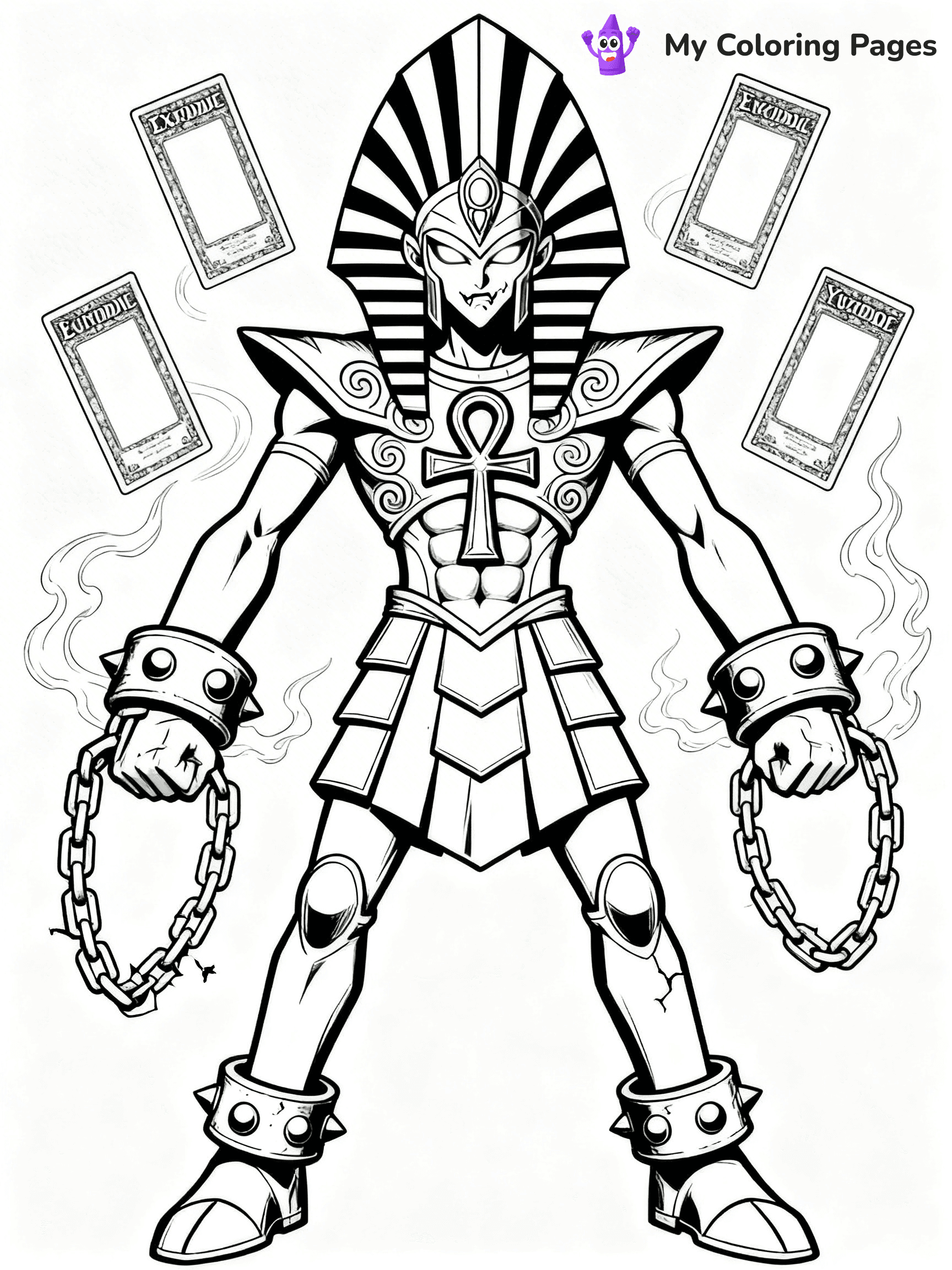 Yugioh Coloring Pages - 4