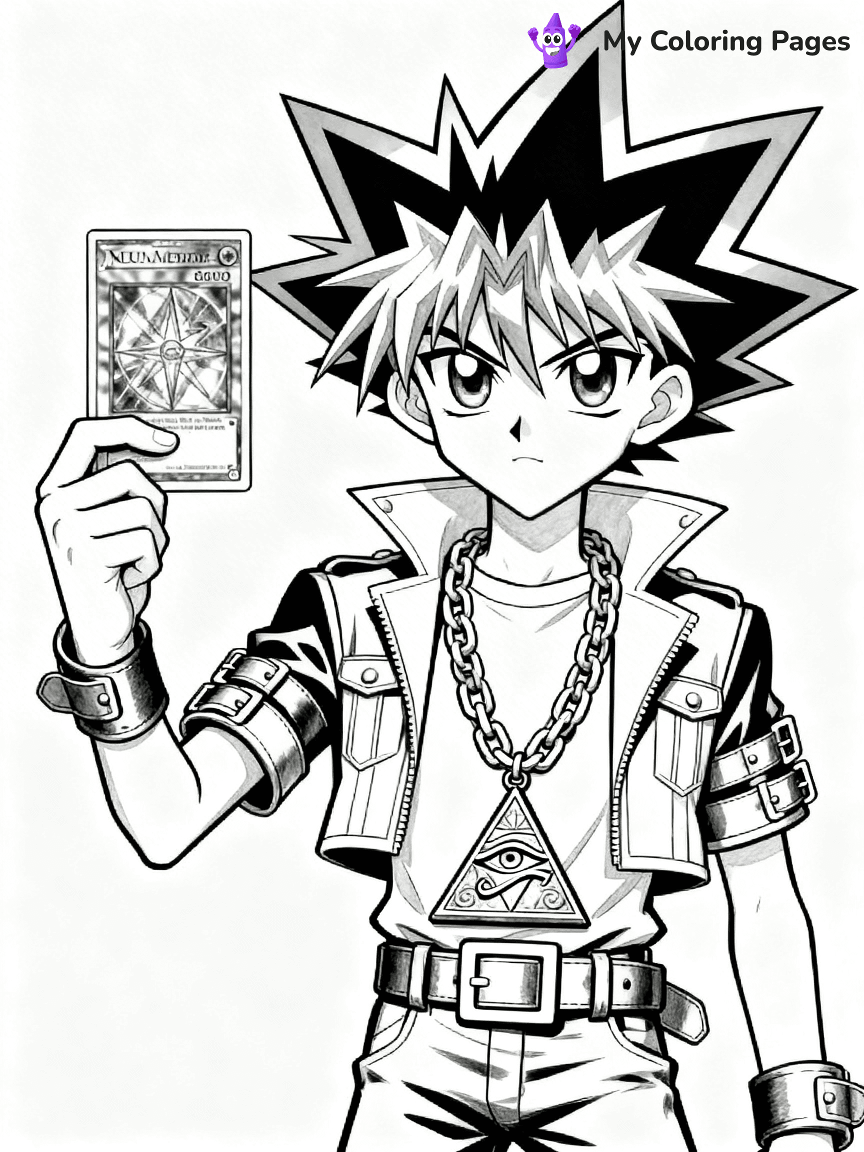 Yugioh Coloring Pages - 2
