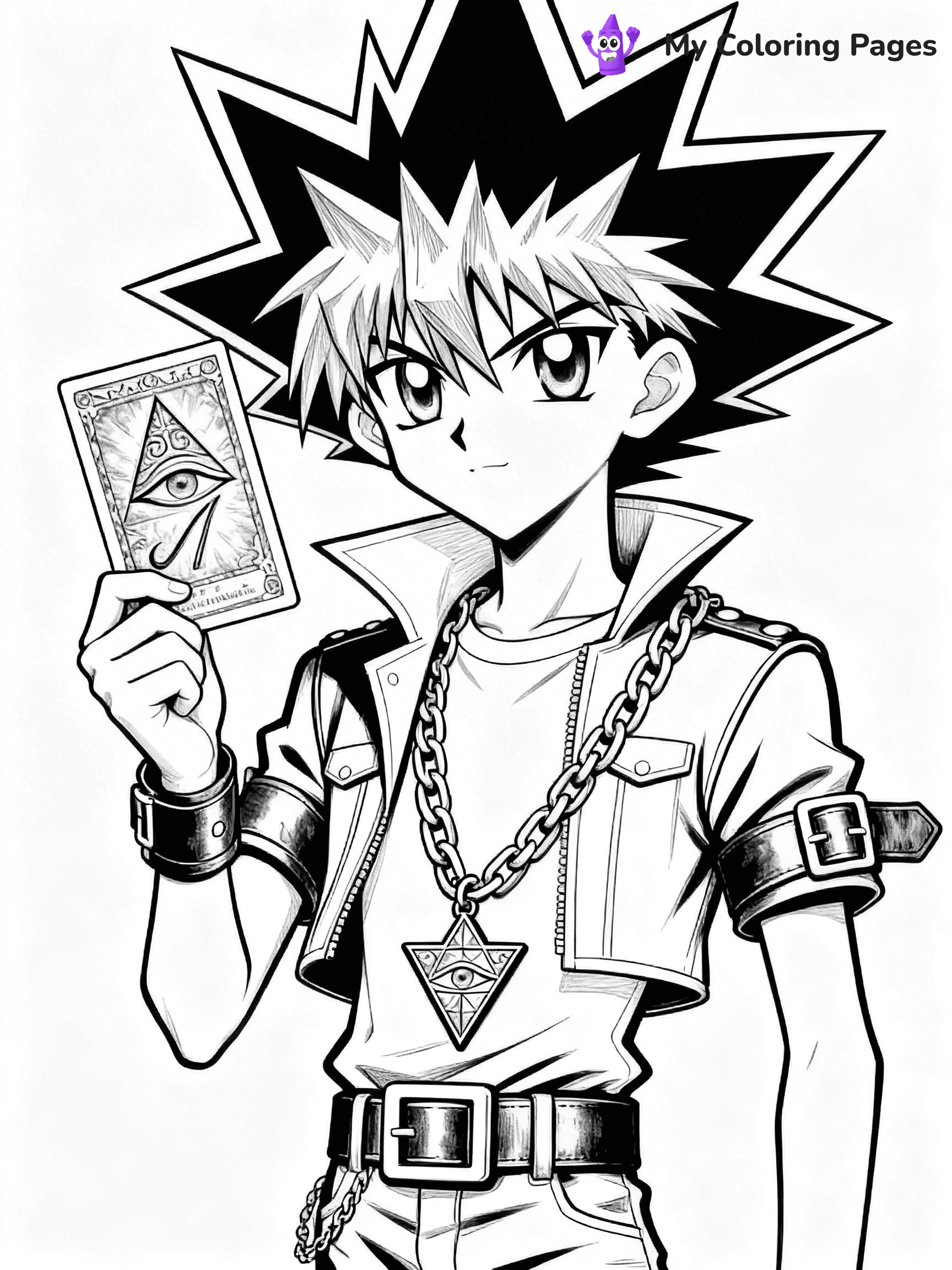 Yugioh Coloring Pages - 1