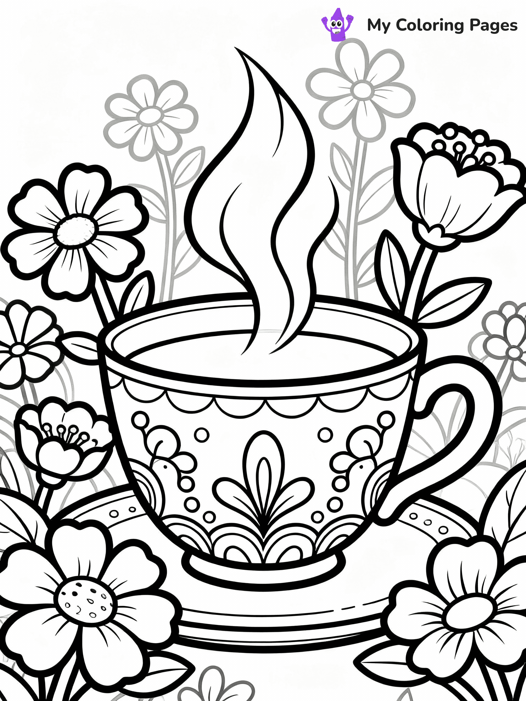 Mothers Day Coloring Pages - 43