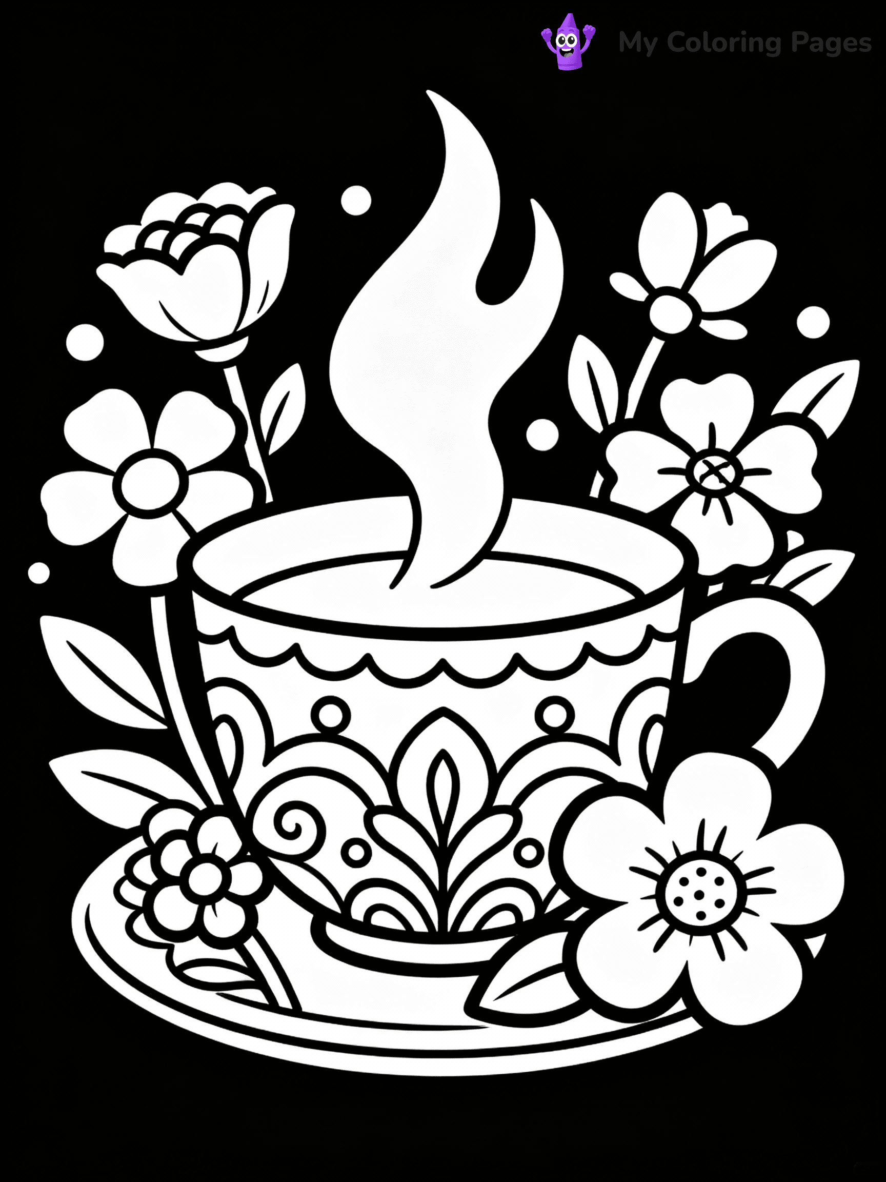 Mothers Day Coloring Pages - 42