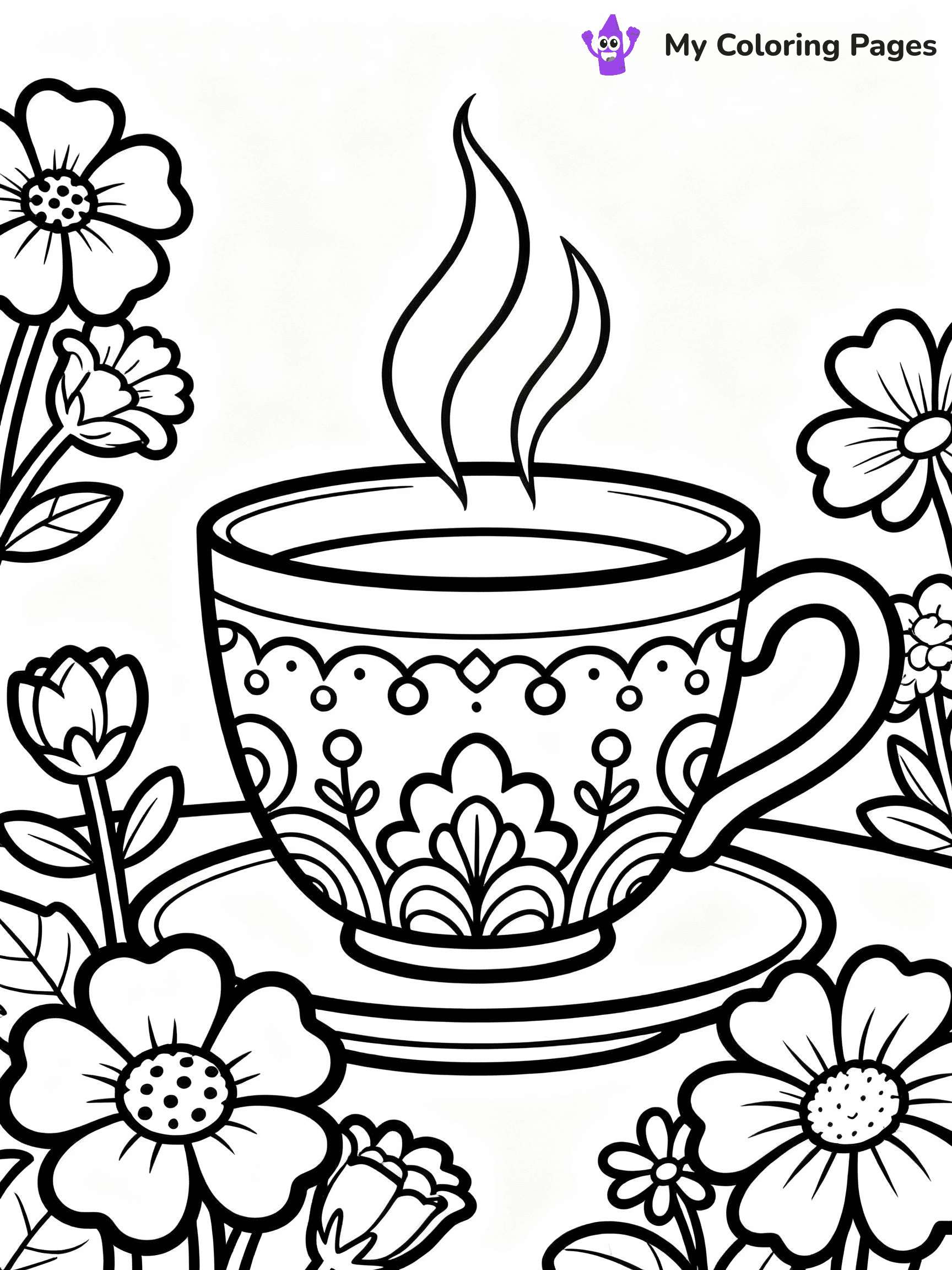 Mothers Day Coloring Pages - 41