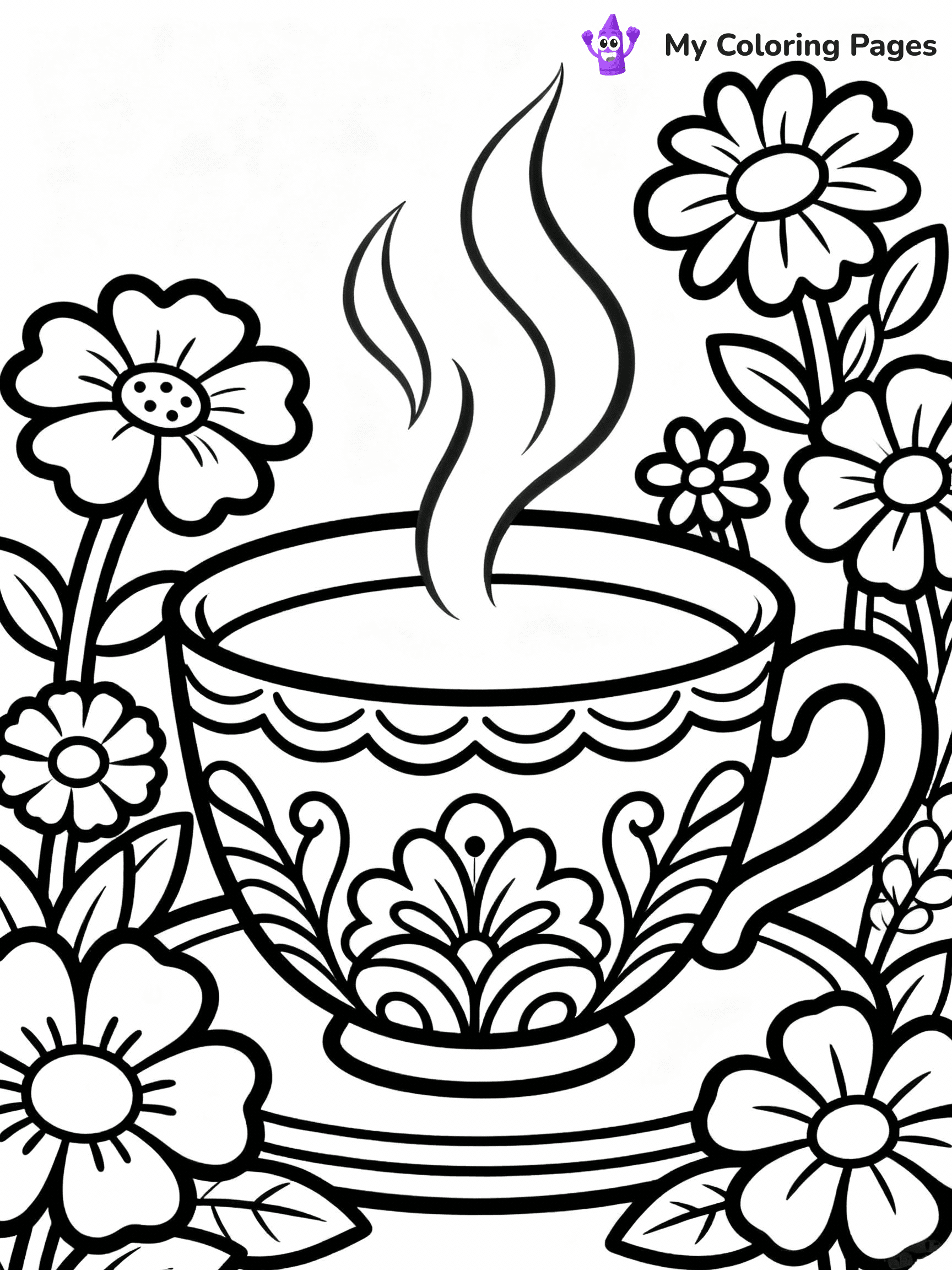Mothers Day Coloring Pages - 40