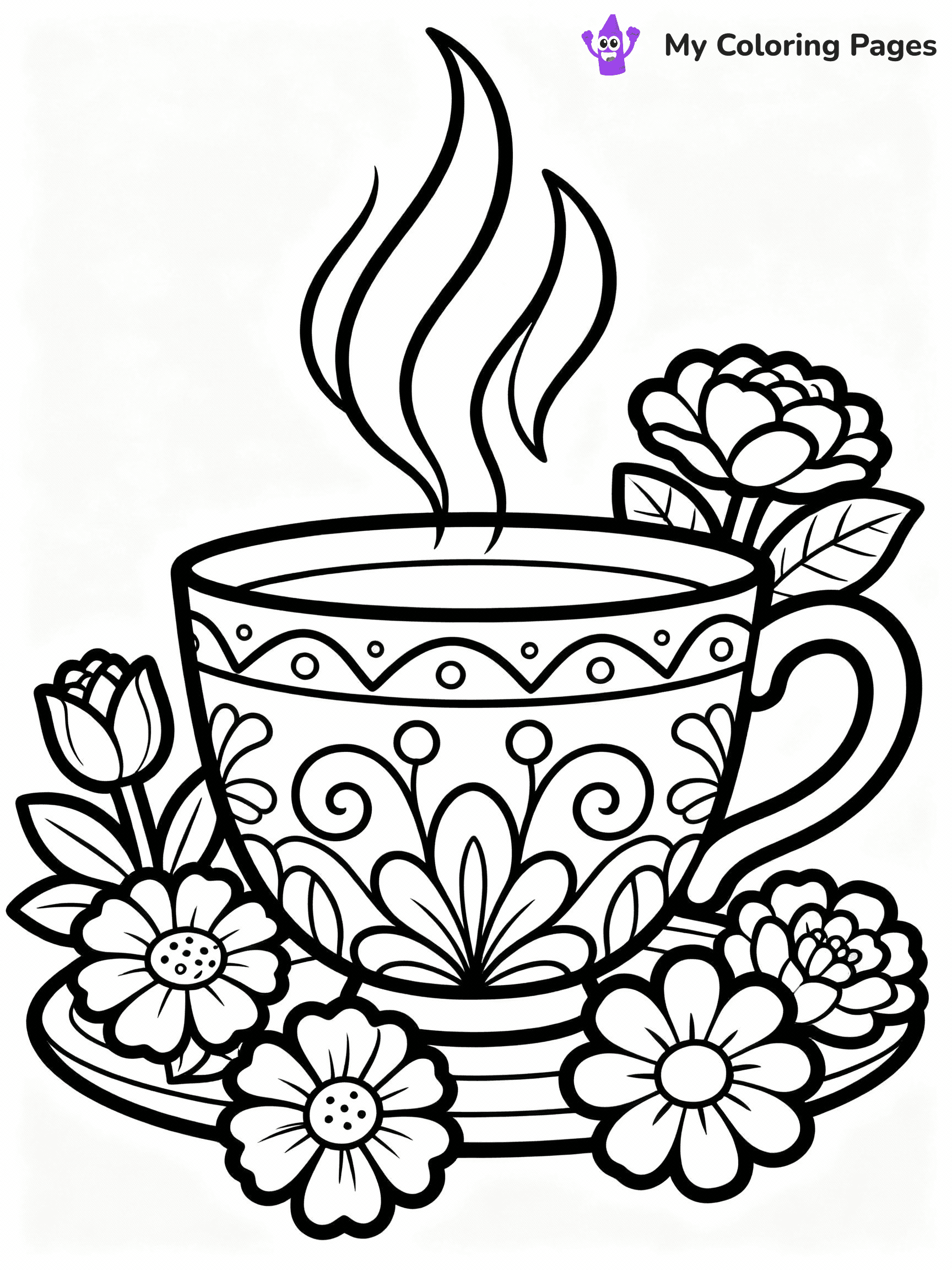 Mothers Day Coloring Pages - 38