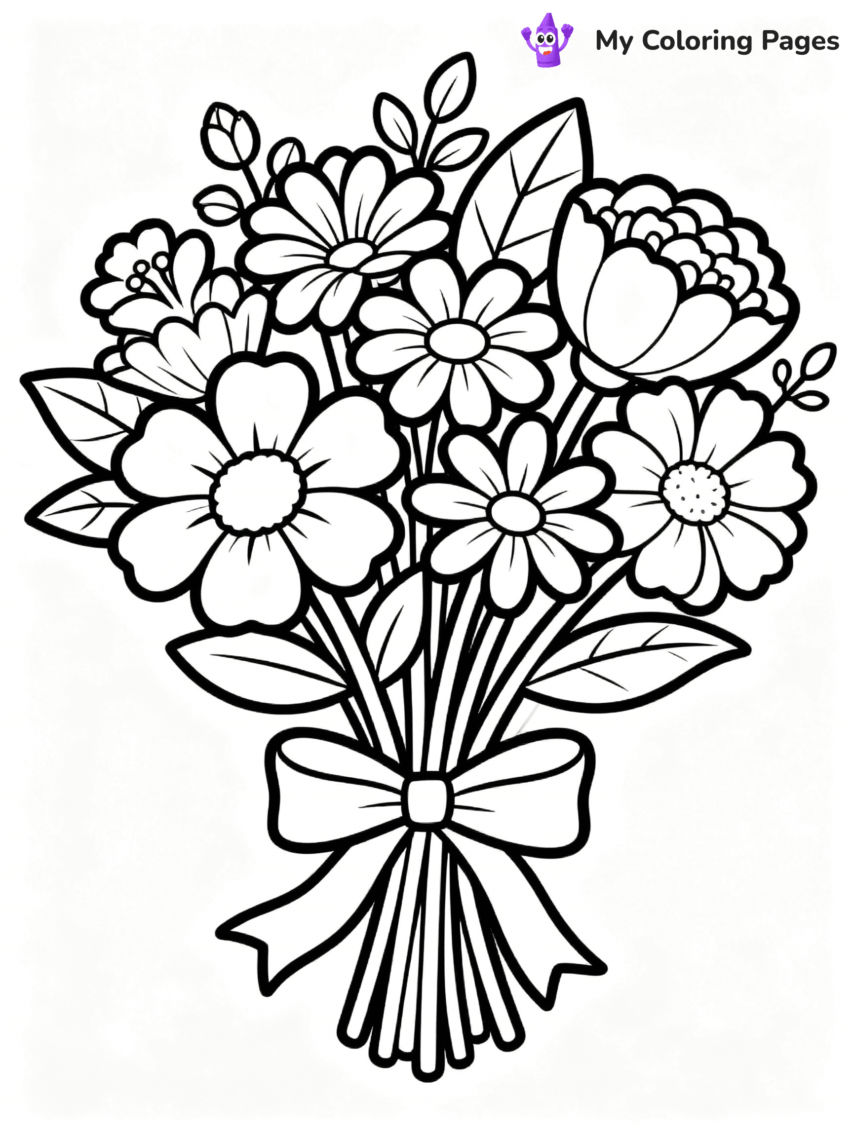 Mothers Day Coloring Pages - 35