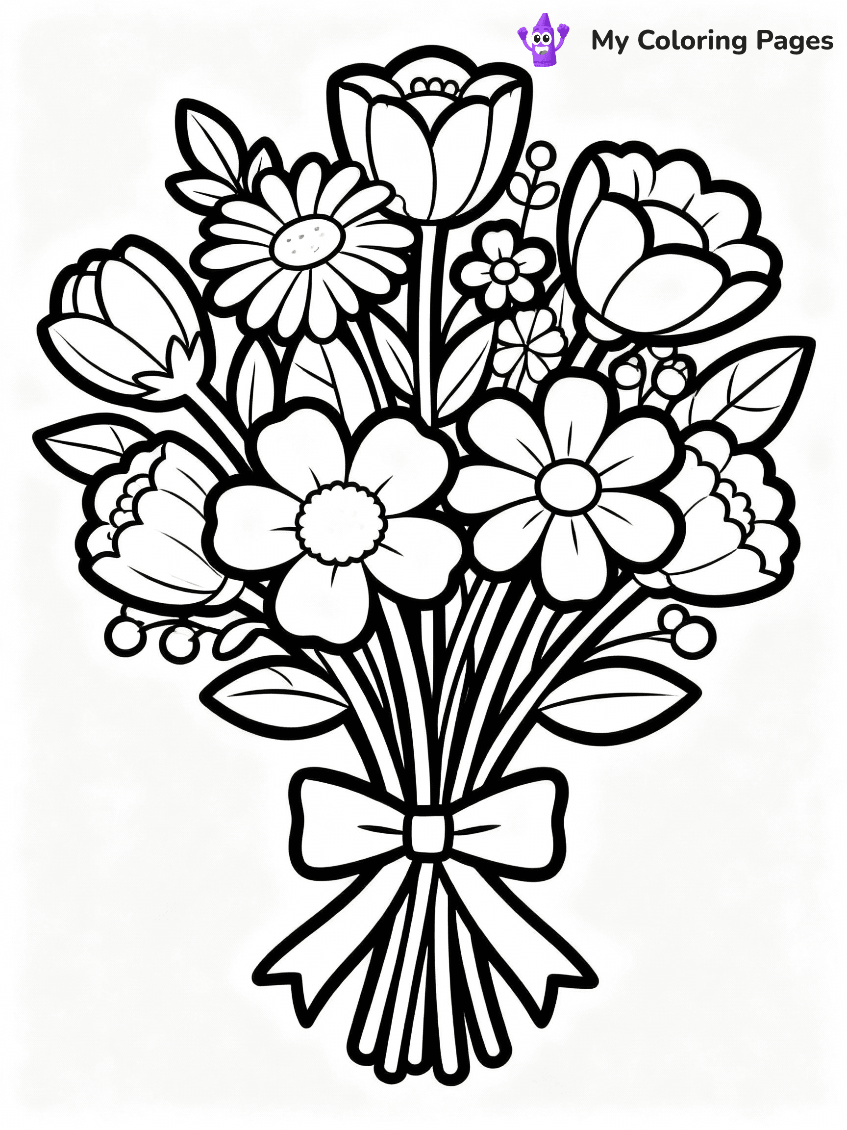 Mothers Day Coloring Pages - 30