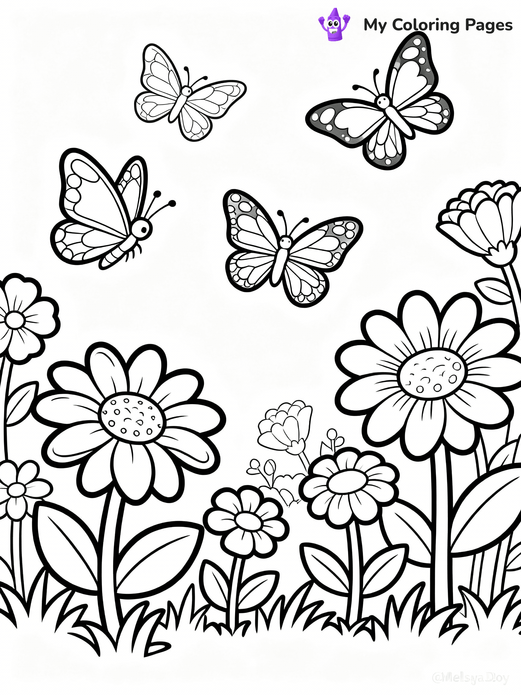 Mothers Day Coloring Pages - 13