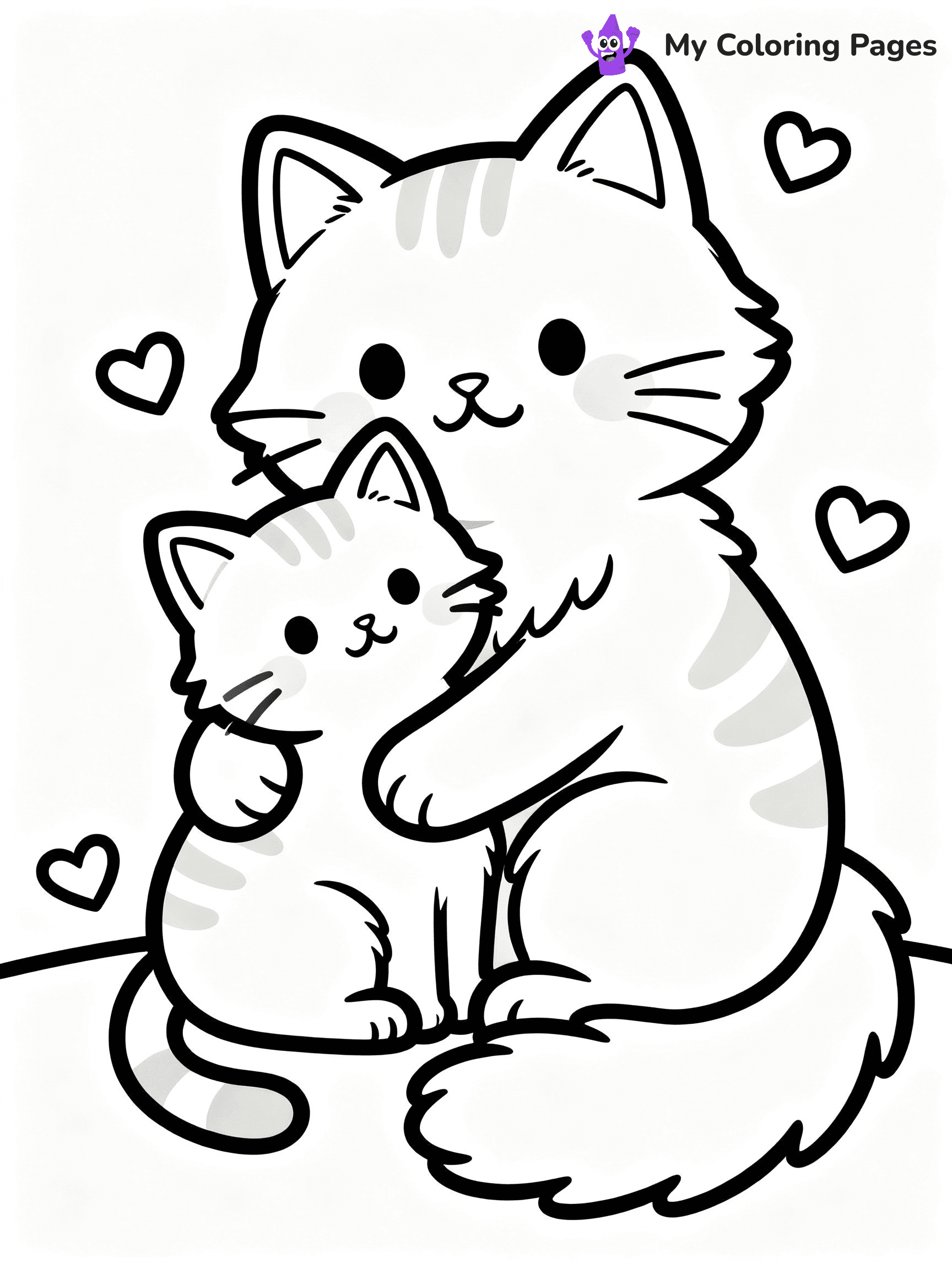 Mothers Day Coloring Pages - 10