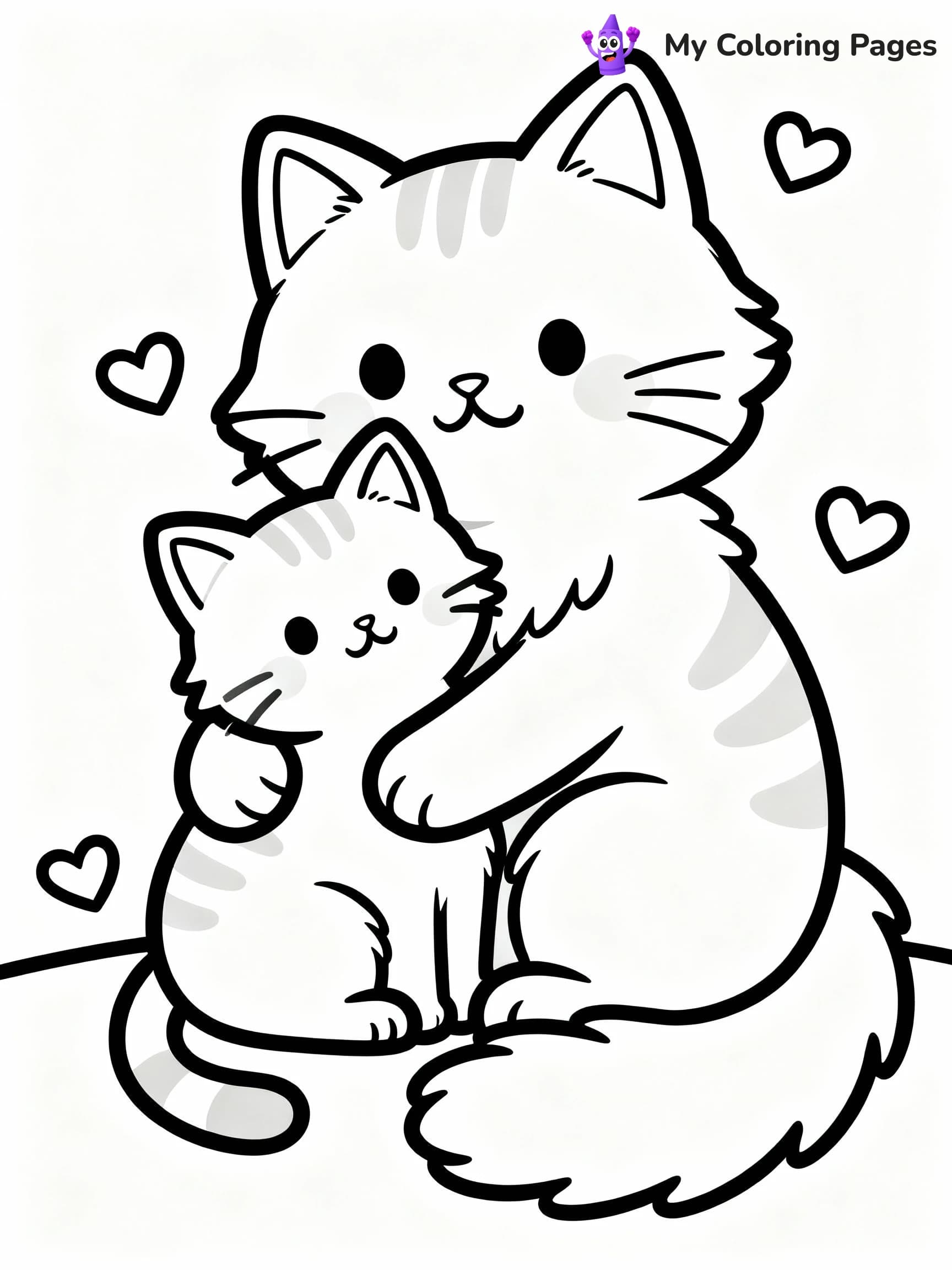 Mothers Day Coloring Pages - 10