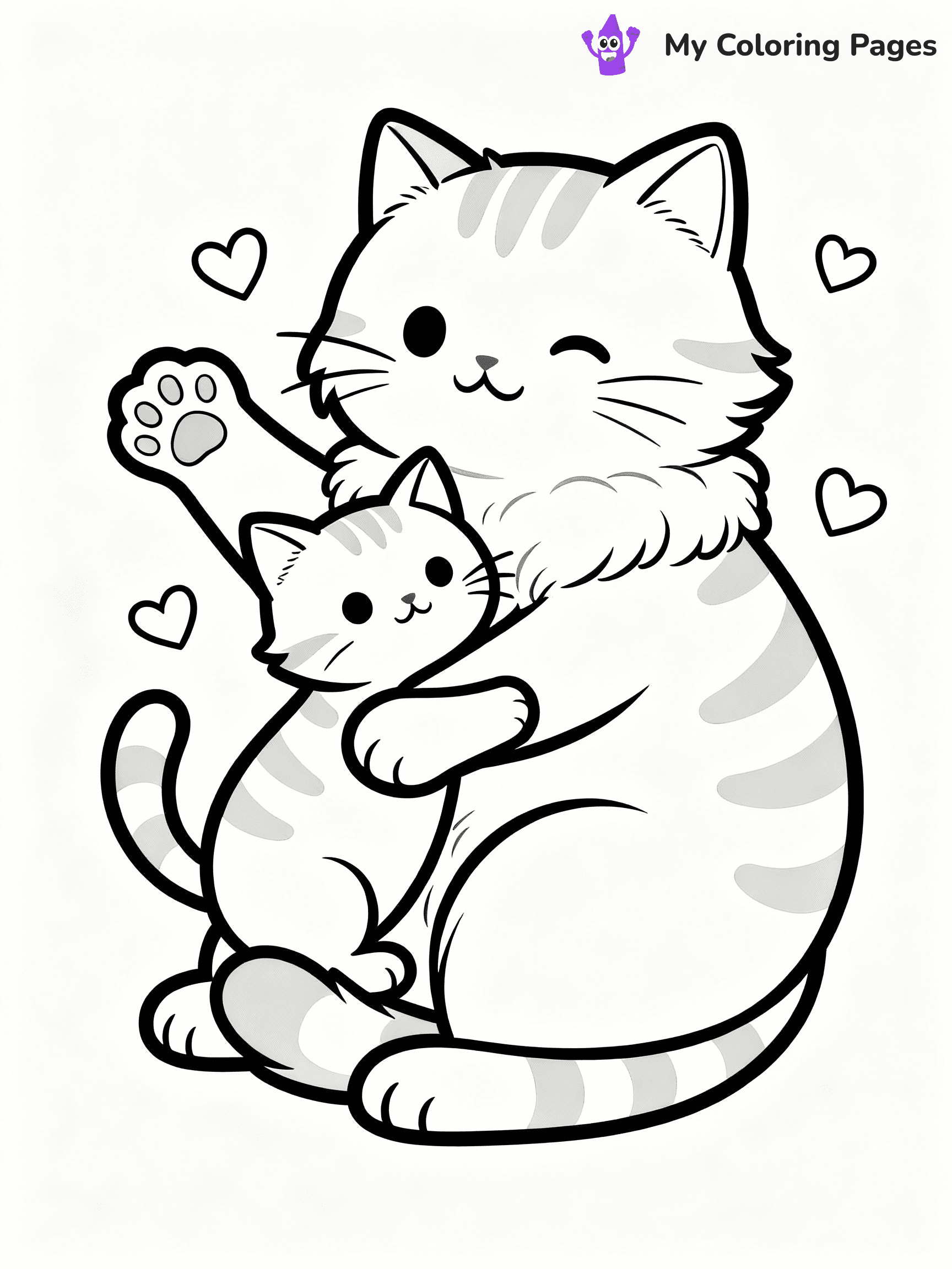Mothers Day Coloring Pages - 9