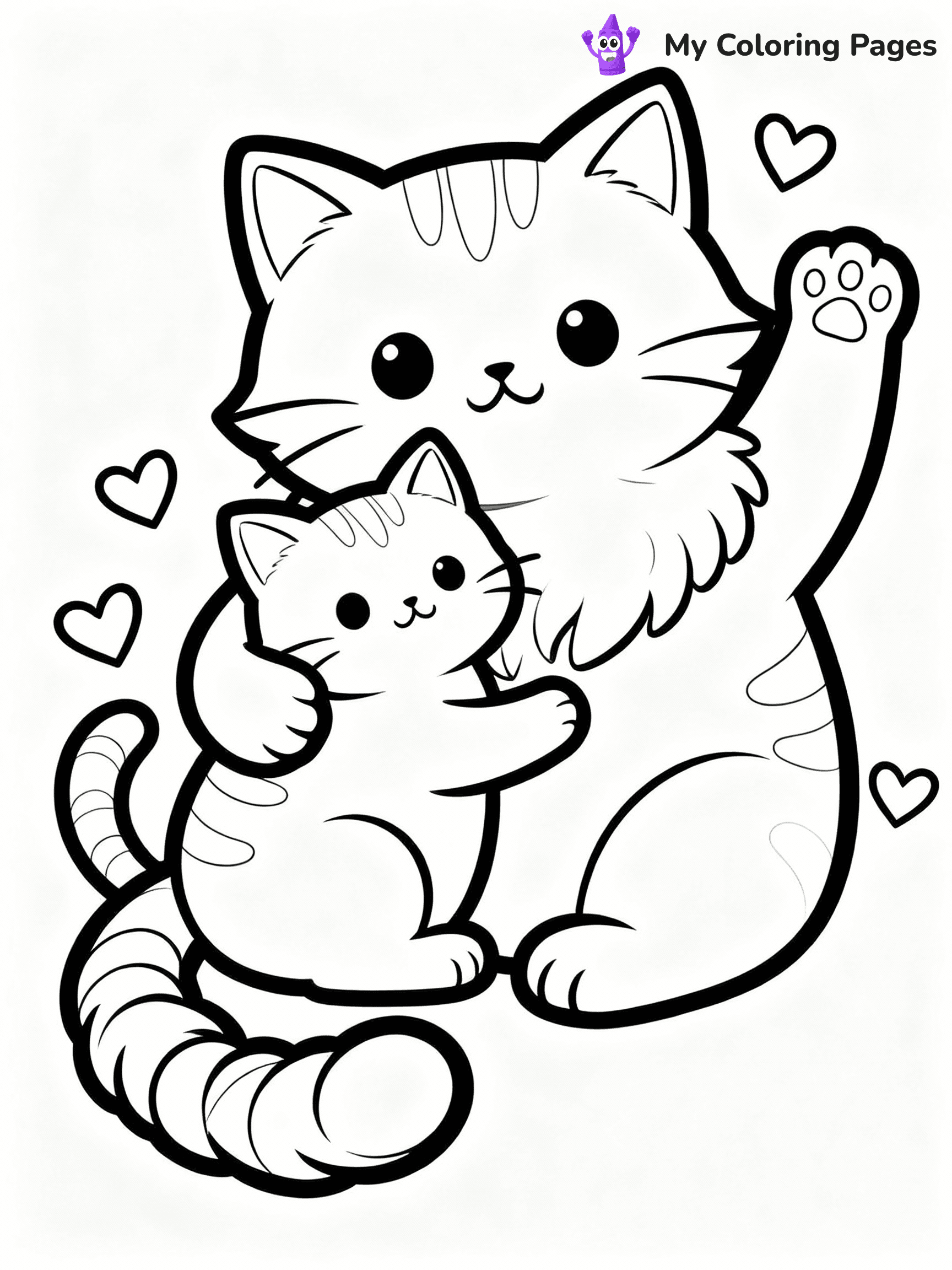 Mothers Day Coloring Pages - 7