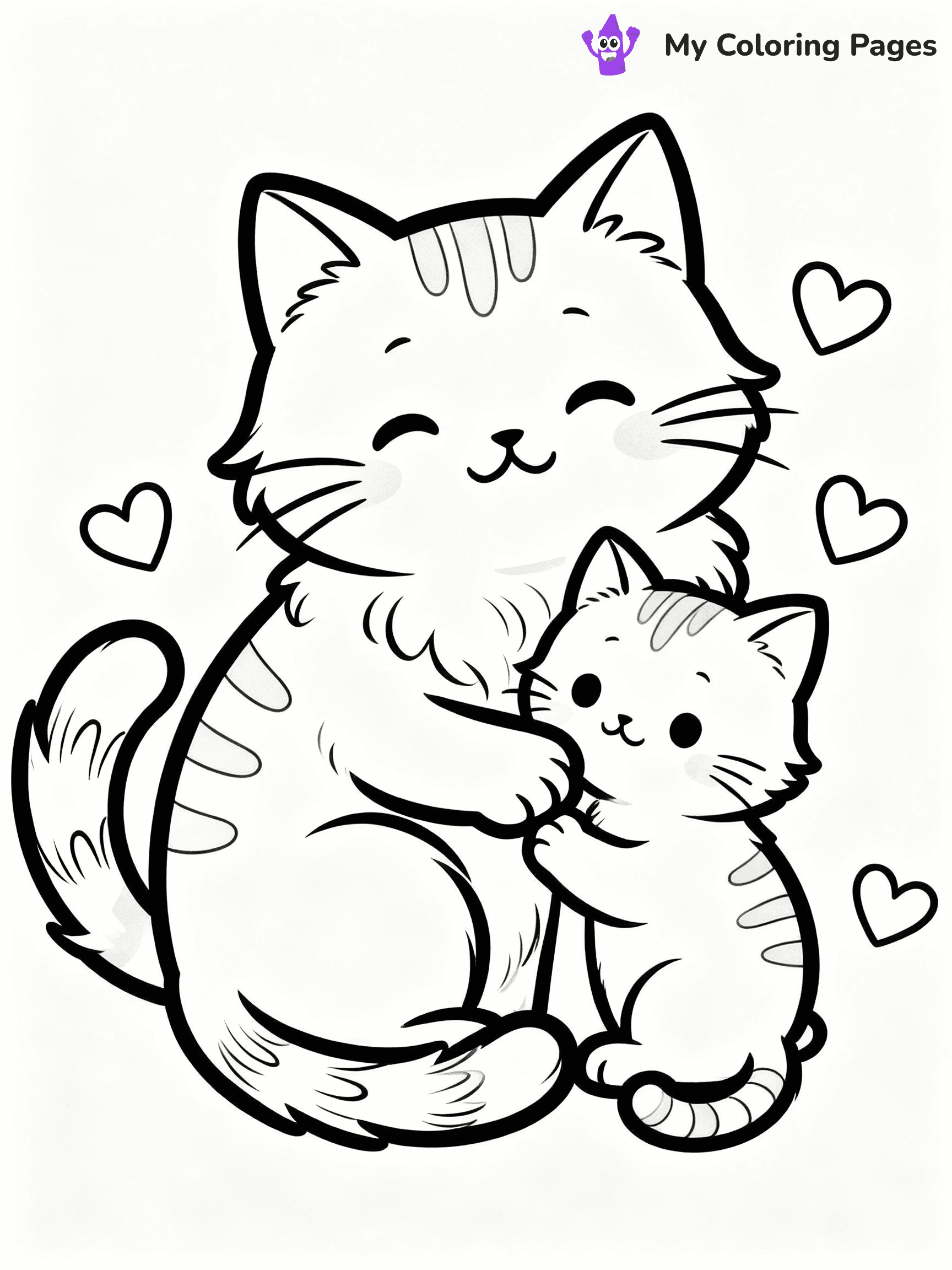 Mothers Day Coloring Pages - 5