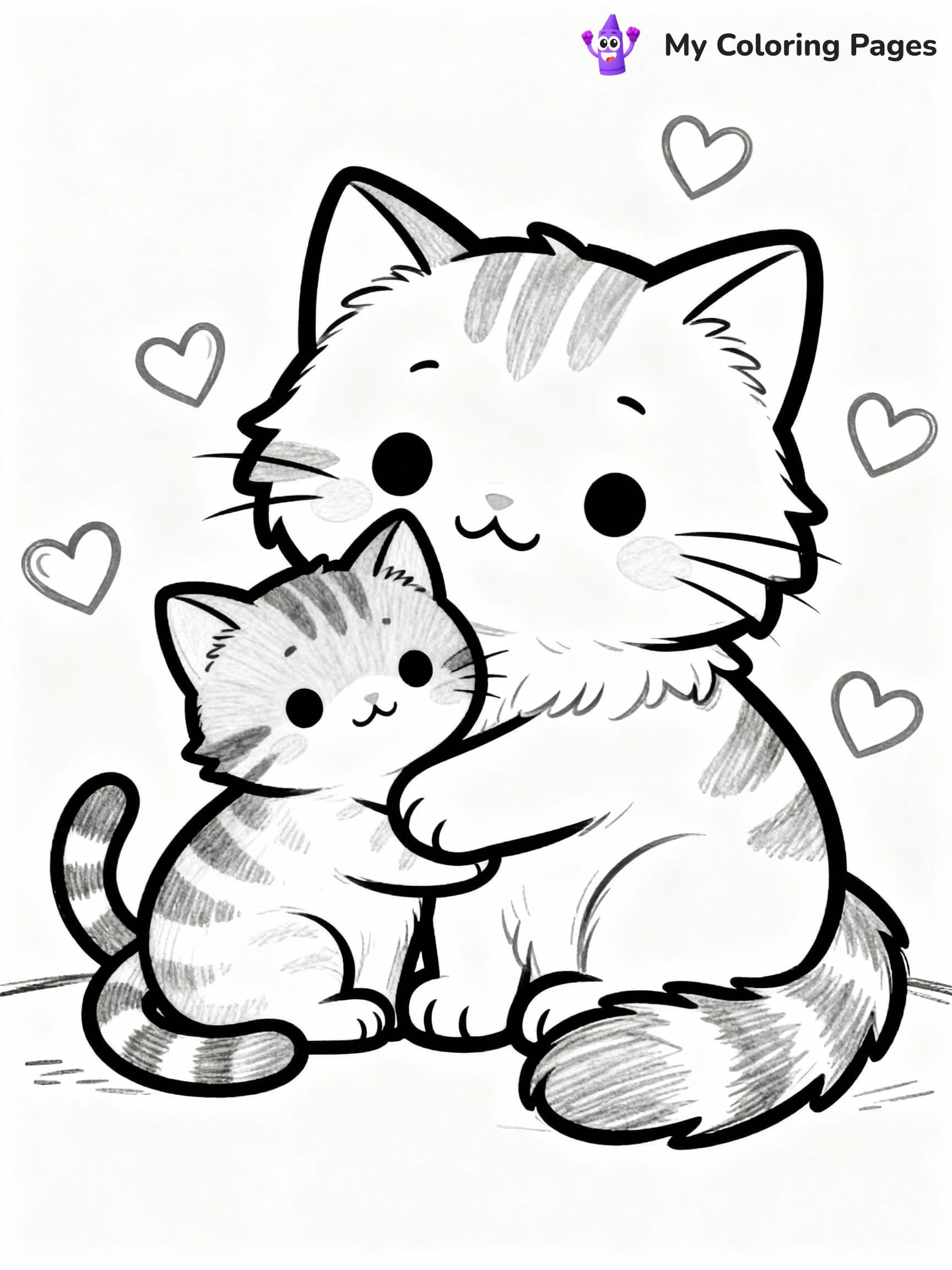 Mothers Day Coloring Pages - 4