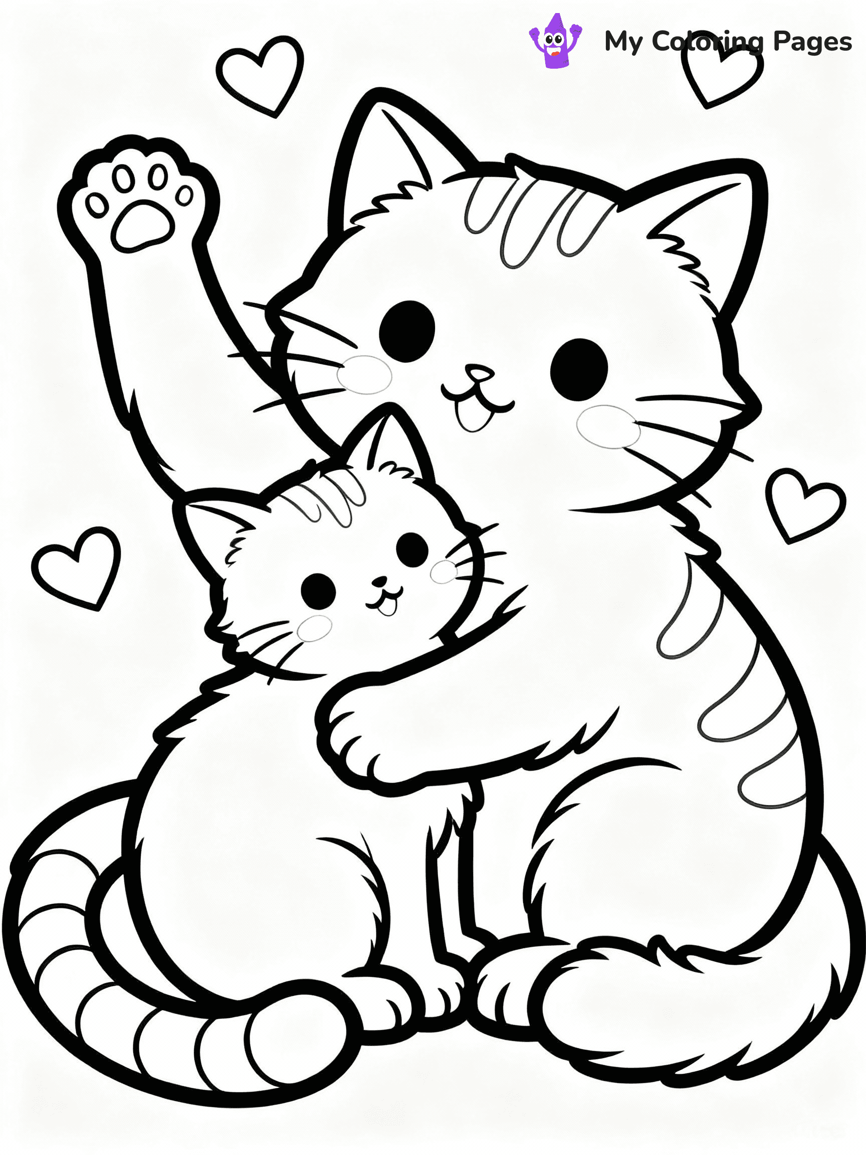 Mothers Day Coloring Pages - 3