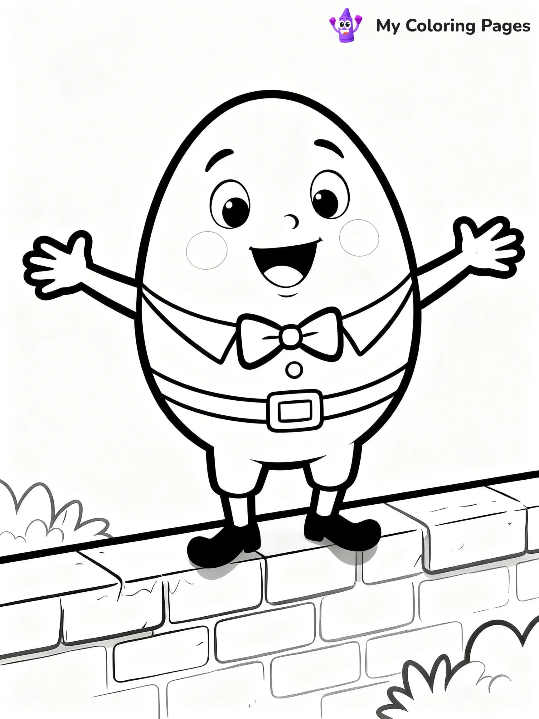 Humpty Dumpty Coloring Pages - 20