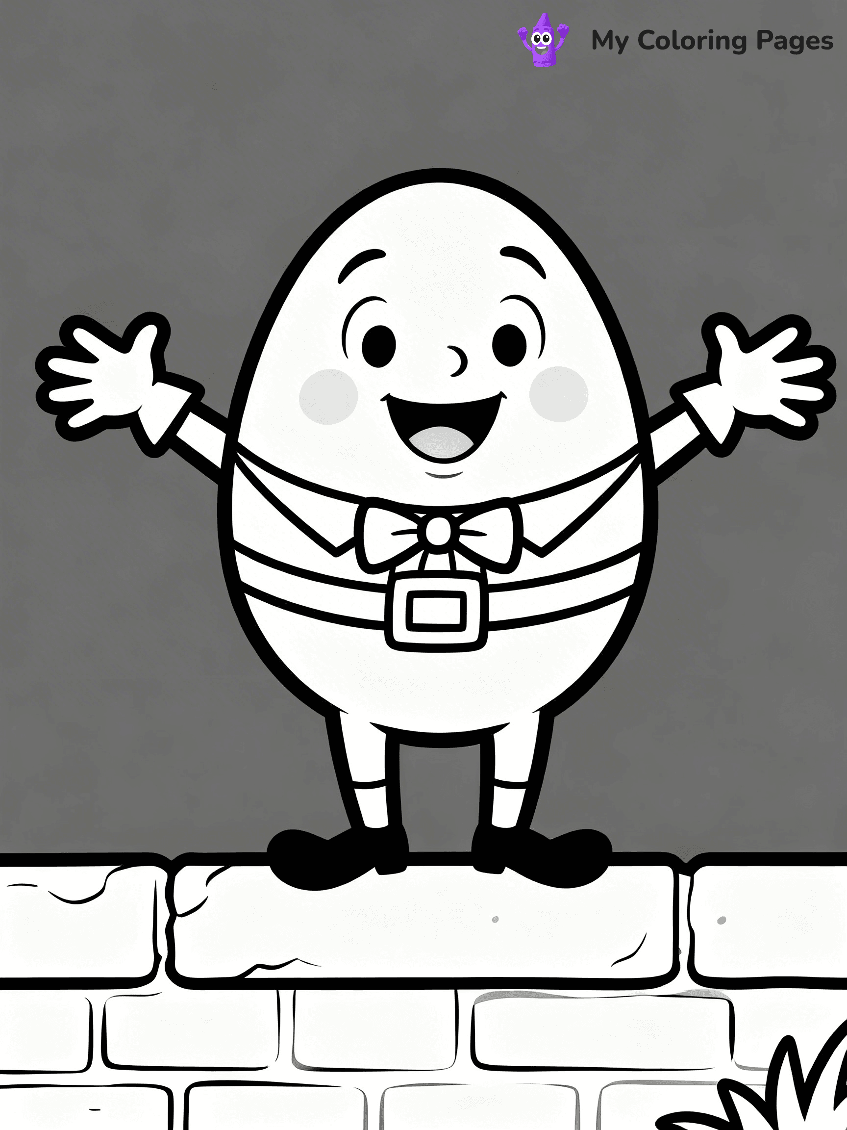 Humpty Dumpty Coloring Pages - 17