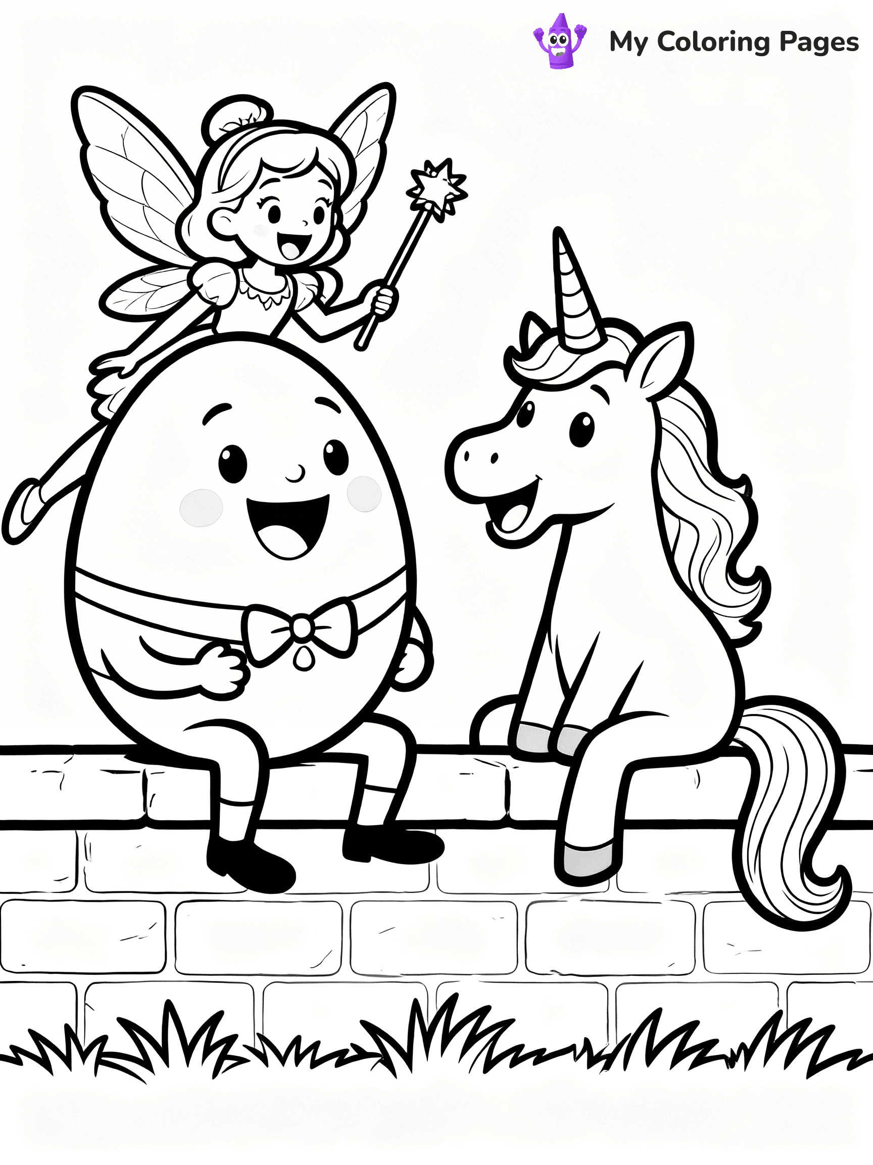 Humpty Dumpty Coloring Pages - 14