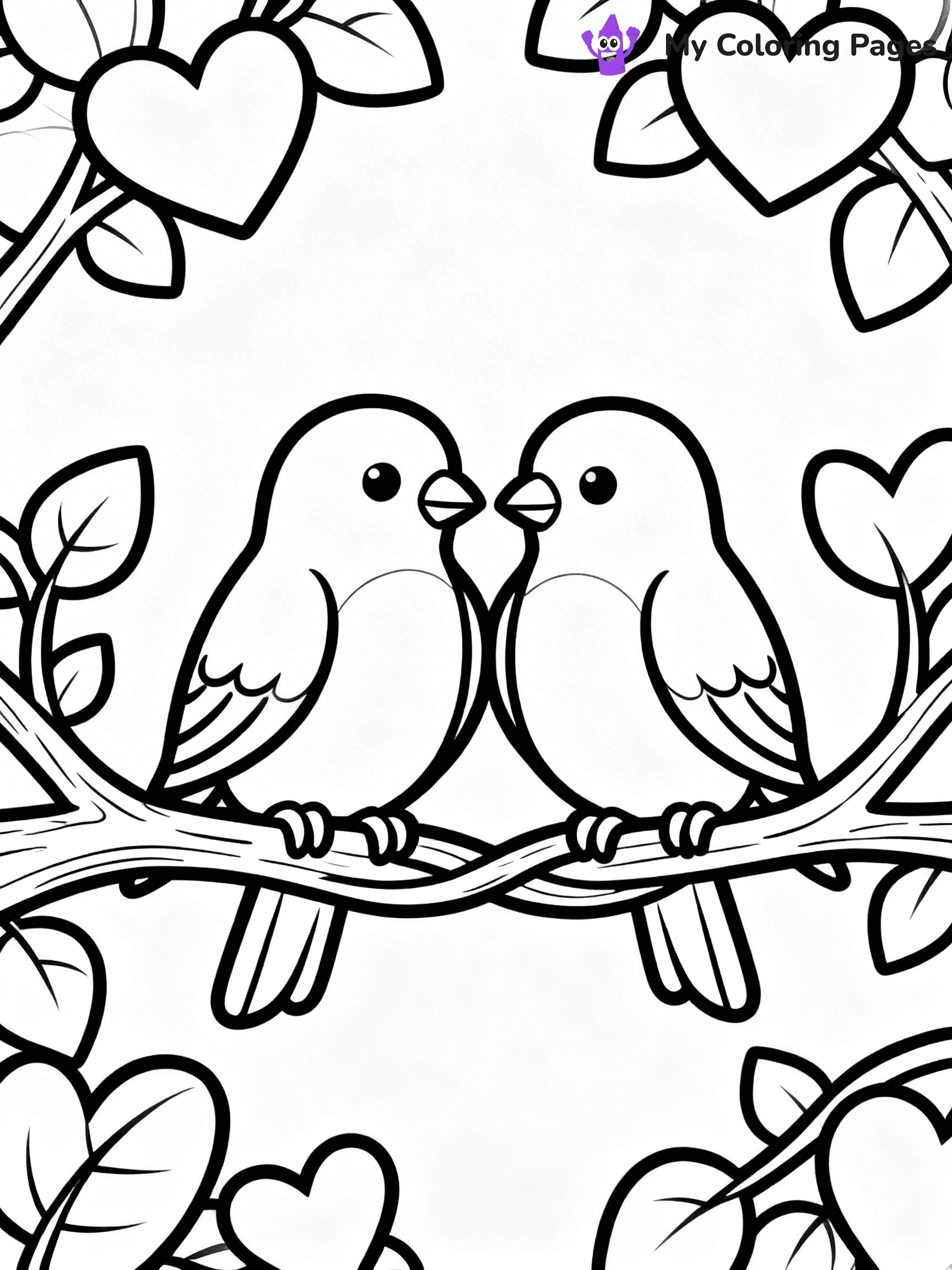 Valentine Coloring Pages - 52