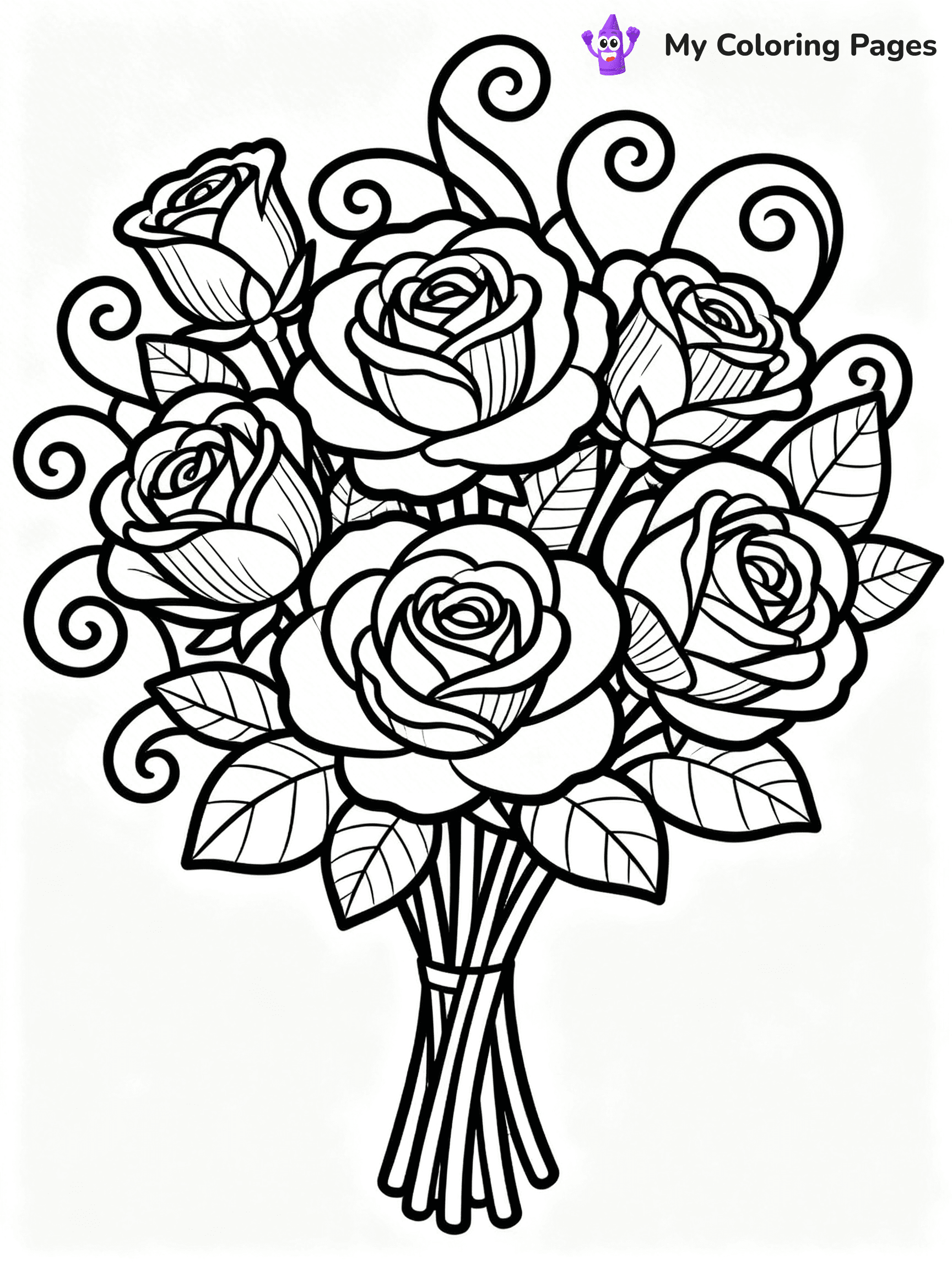 Valentine Coloring Pages - 39