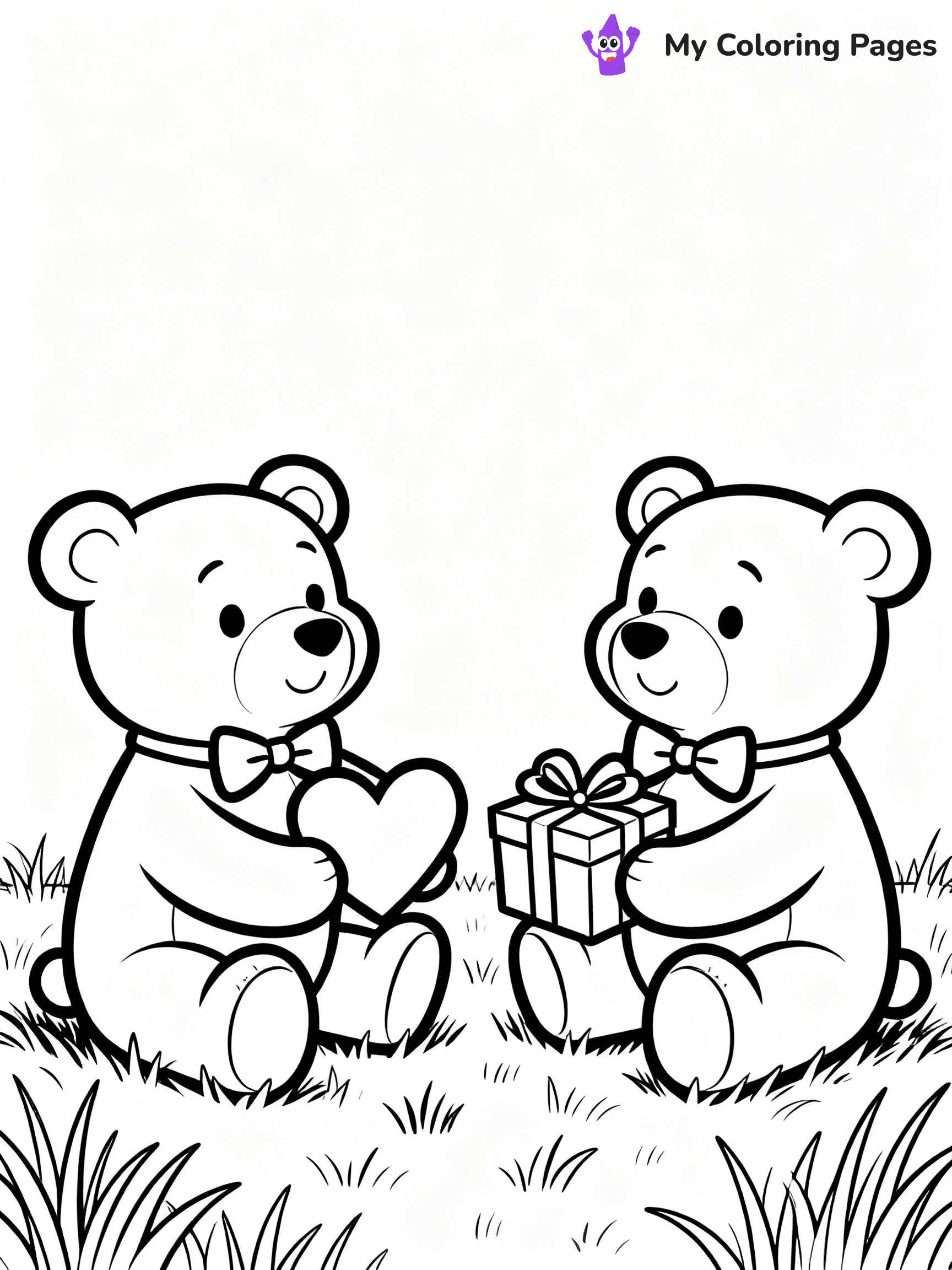 Valentine Coloring Pages - 32