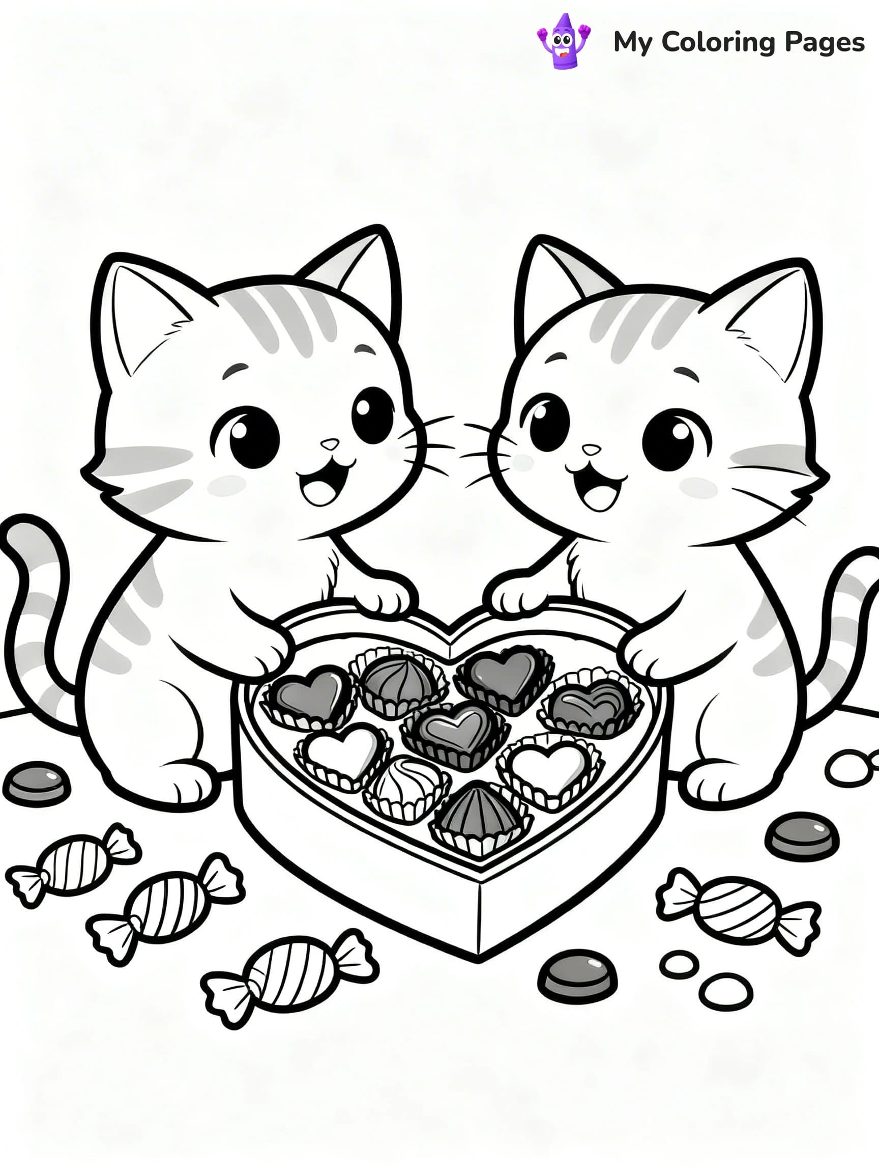 Valentine Coloring Pages - 16