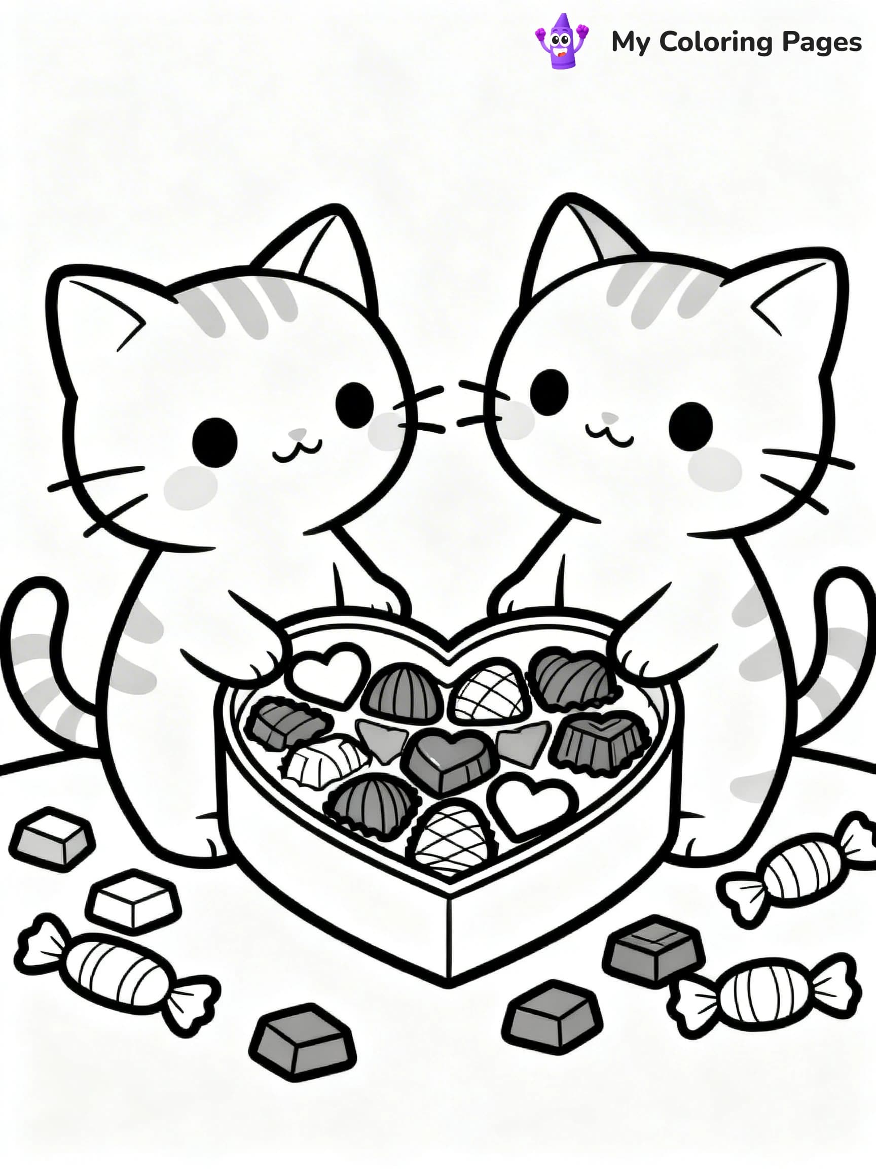 Valentine Coloring Pages - 15