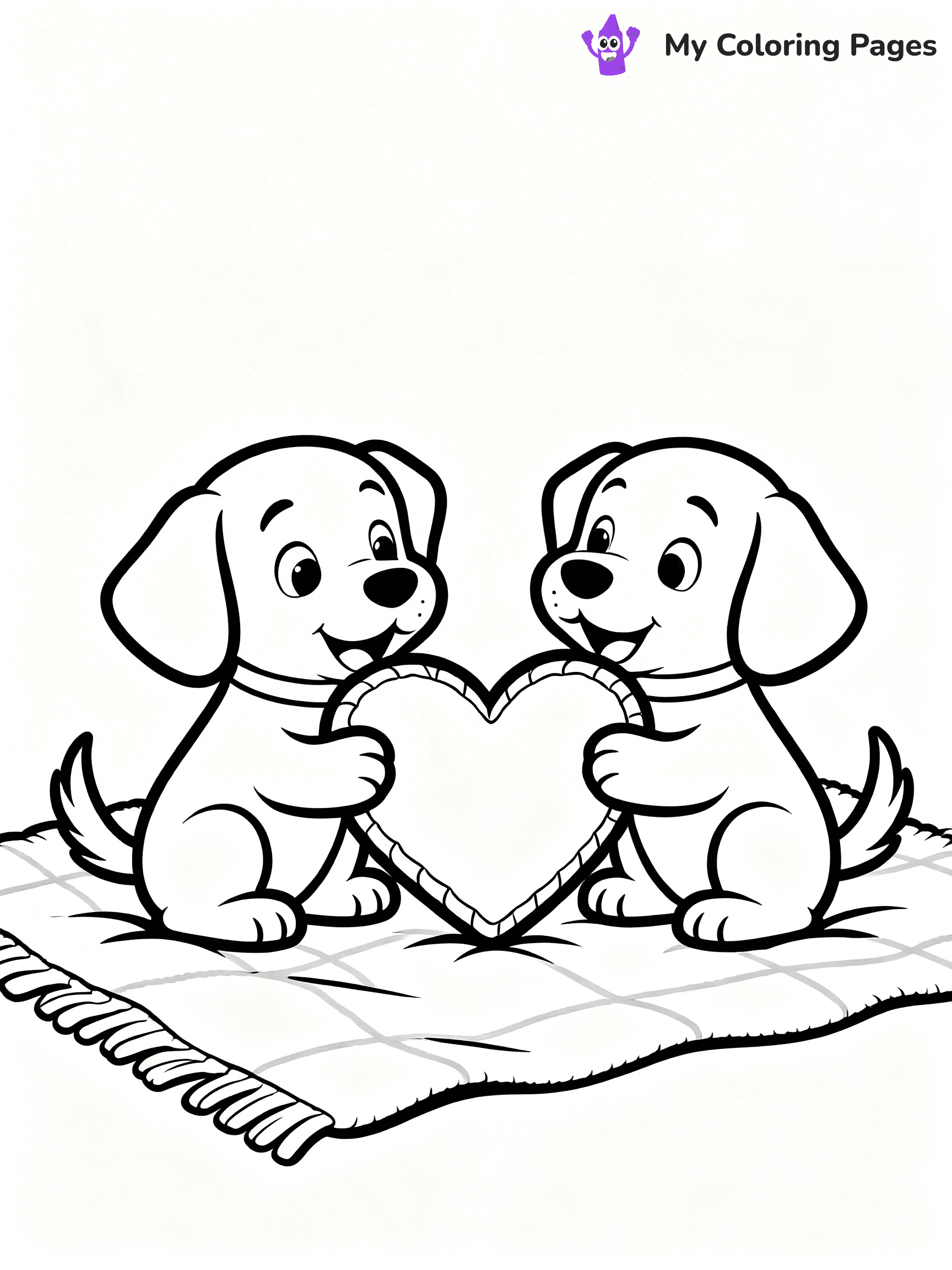 Valentine Coloring Pages - 12