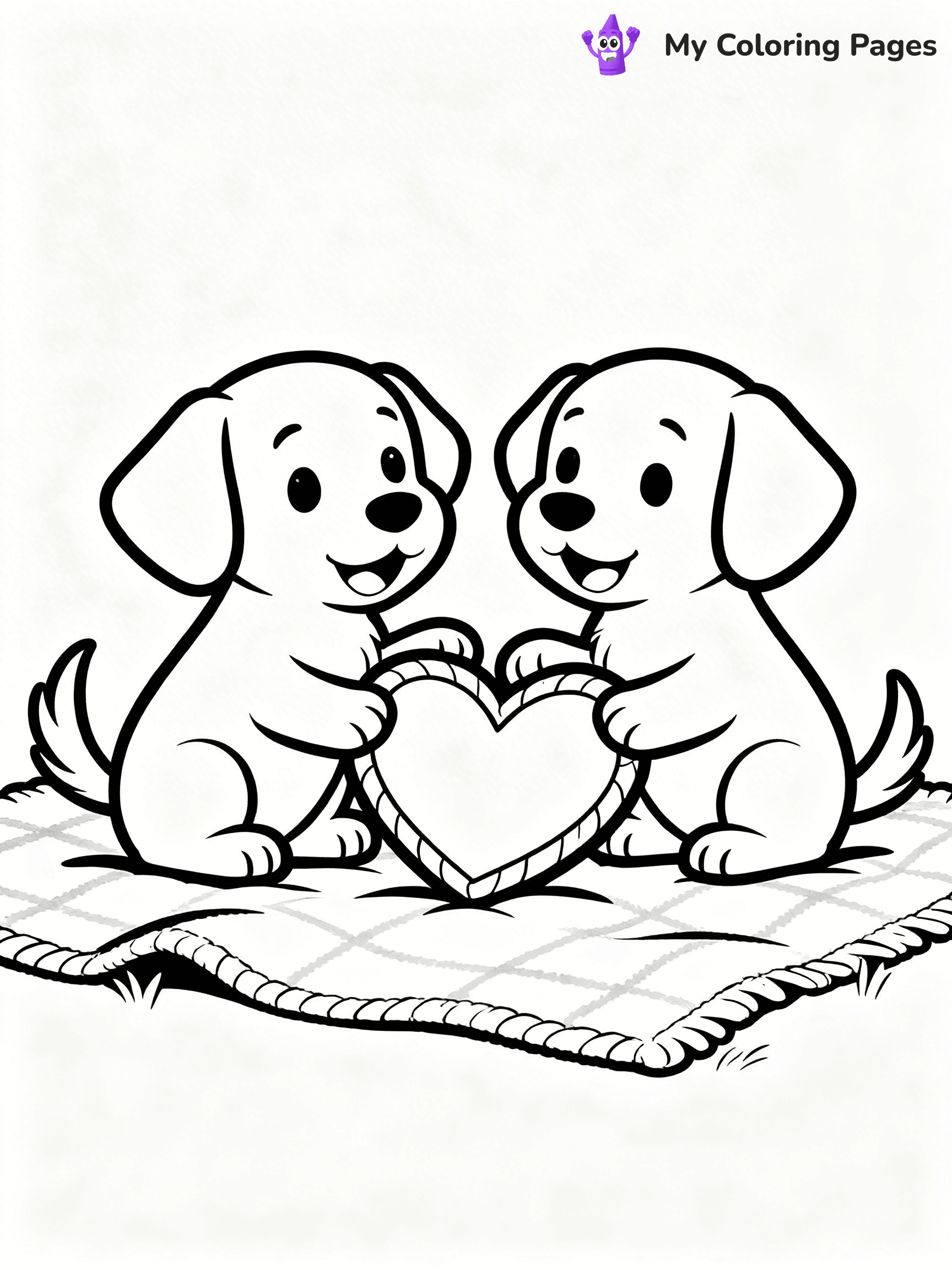 Valentine Coloring Pages - 11