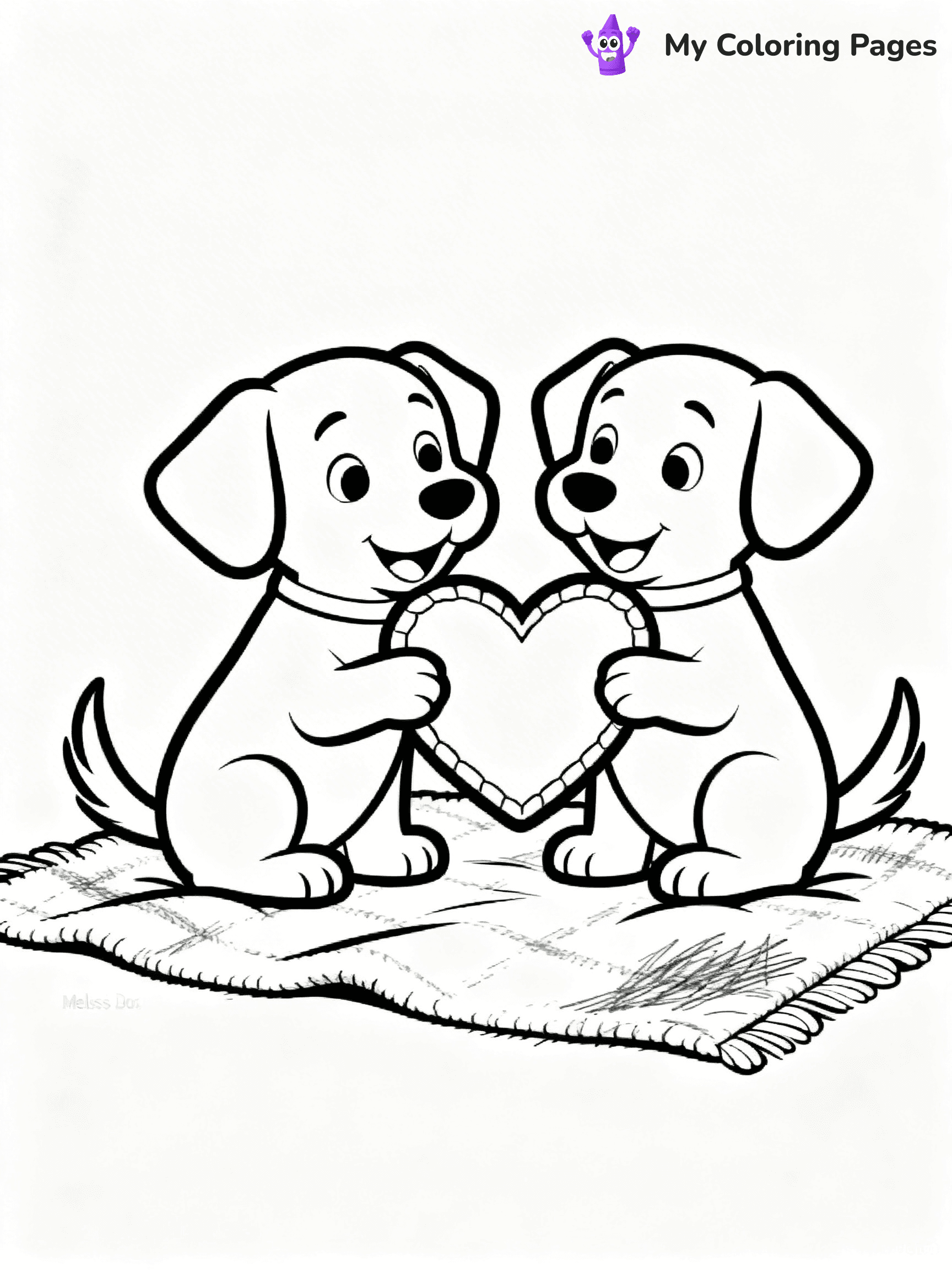 Valentine Coloring Pages - 10