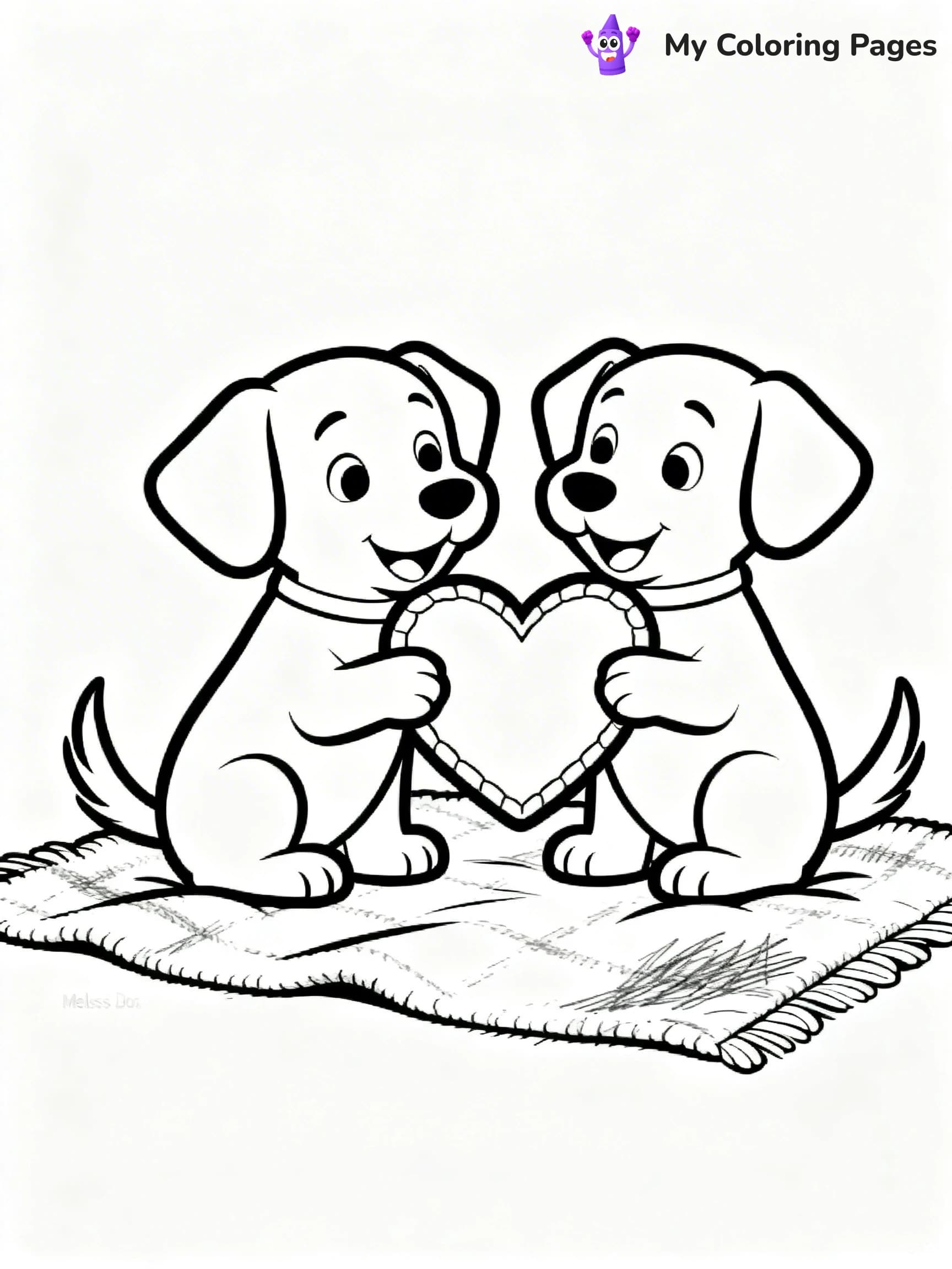 Valentine Coloring Pages - 10