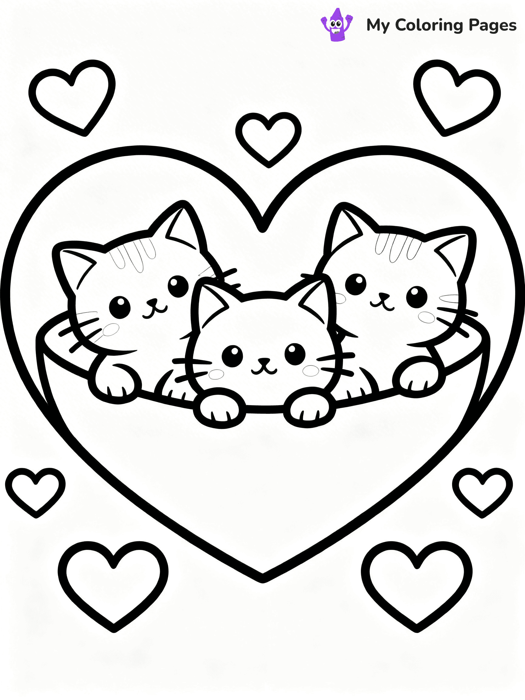 Valentine Coloring Pages - 5