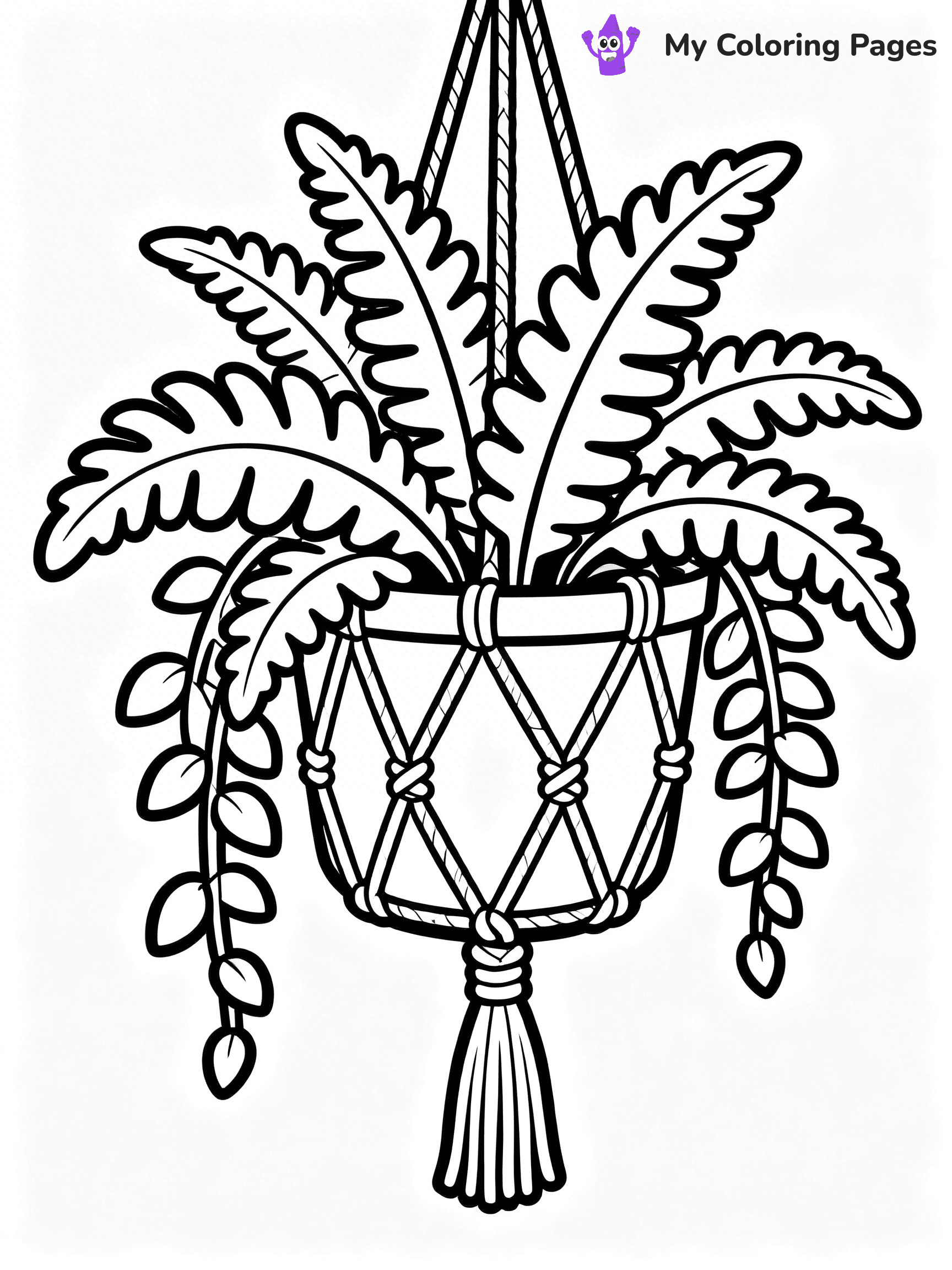 Potted Plant Coloring Pages - 115