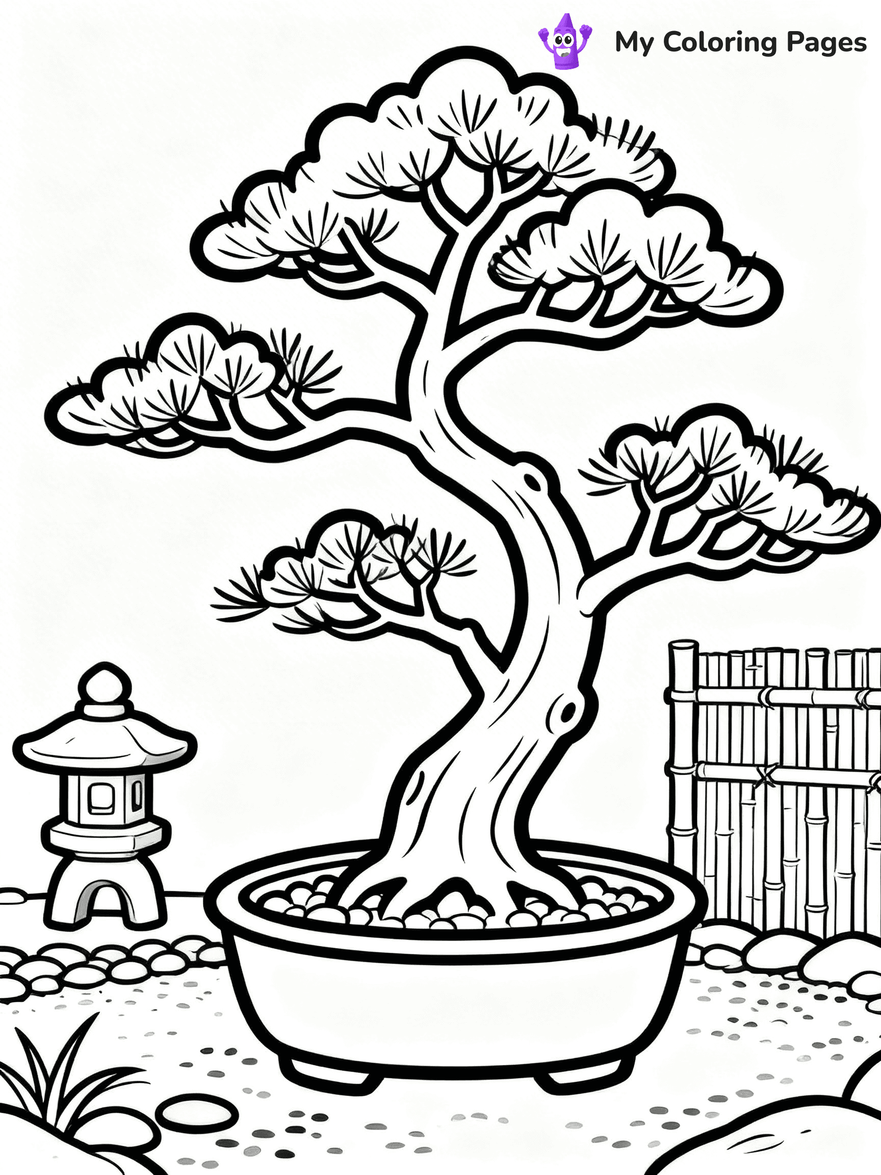 Potted Plant Coloring Pages - 77