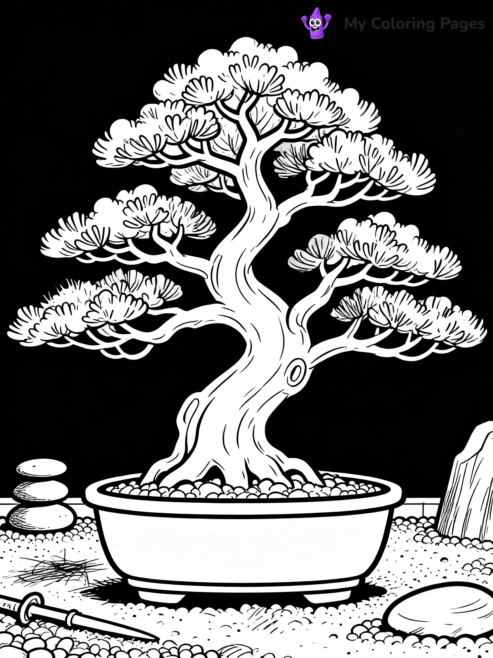 Potted Plant Coloring Pages - 76