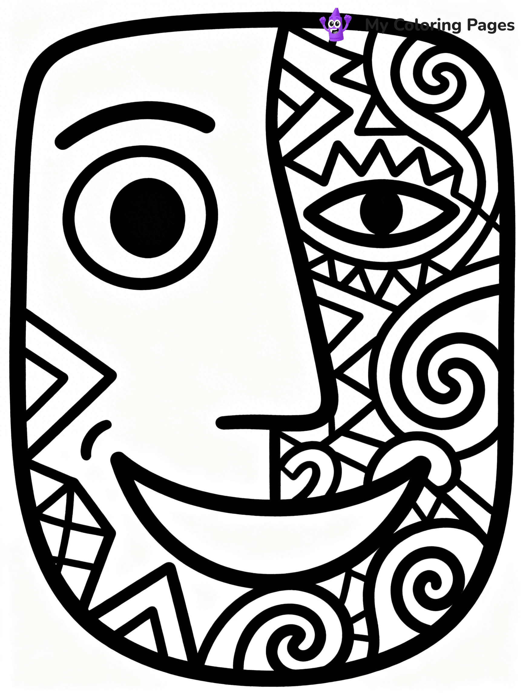 Picasso Coloring Pages - 2