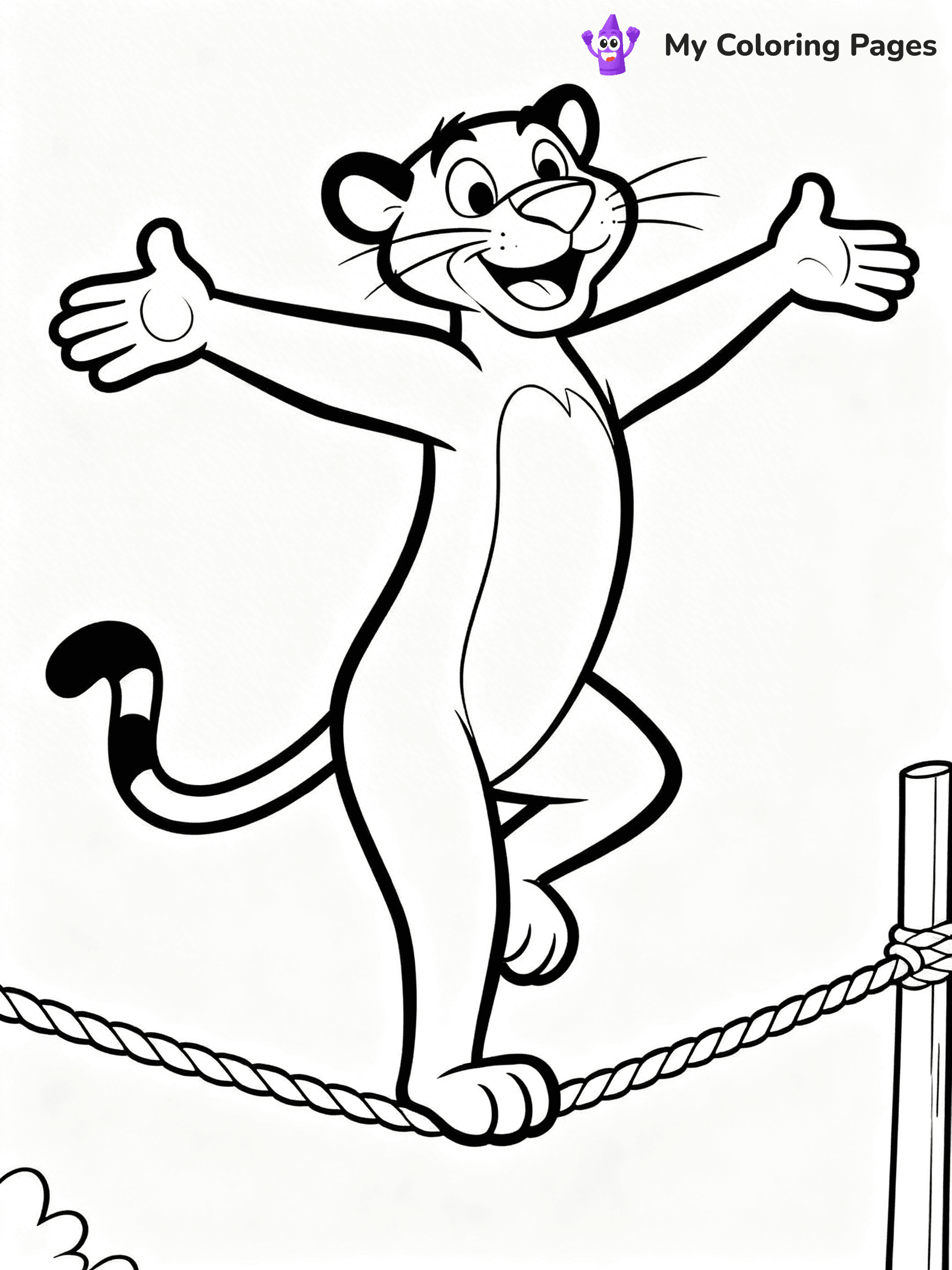 Pink Panther Coloring Pages - 12