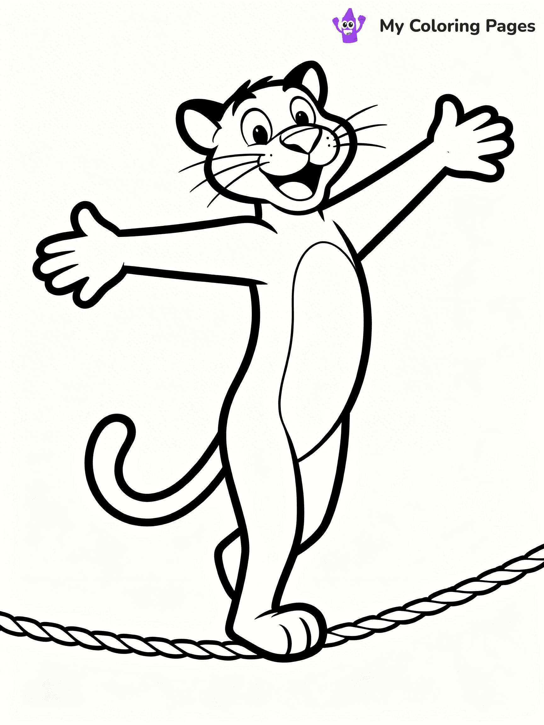 Pink Panther Coloring Pages - 11